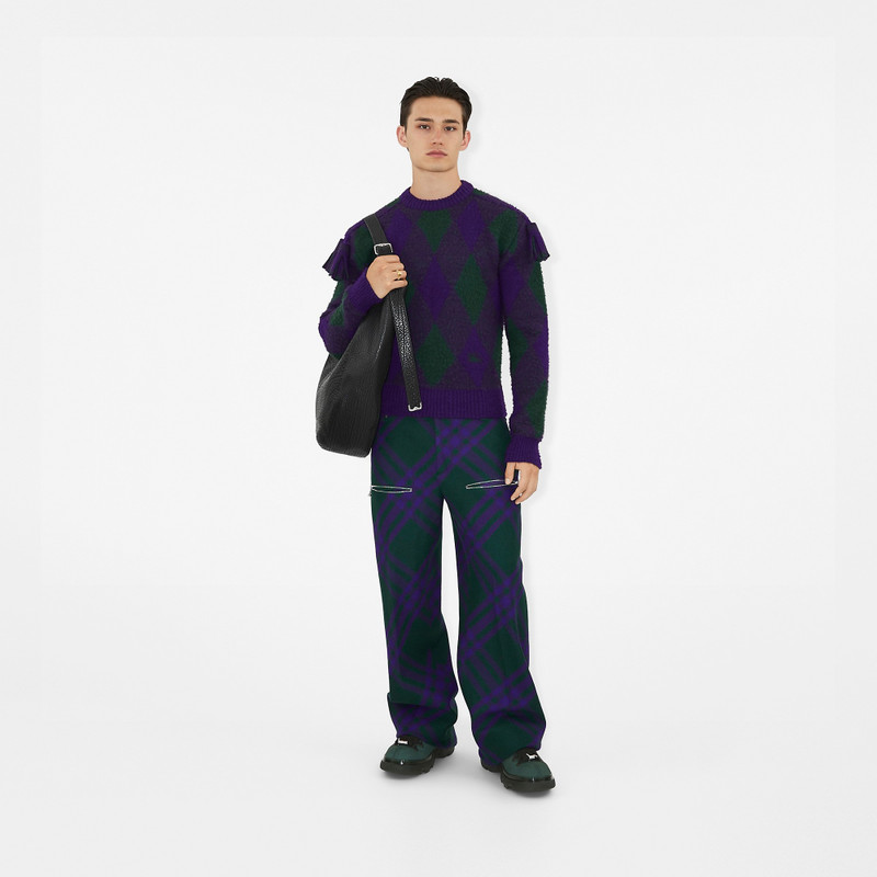 Burberry Argyle Wool Sweater outlook