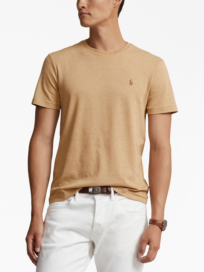 Polo Pony-embroidered cotton T-shirt 3