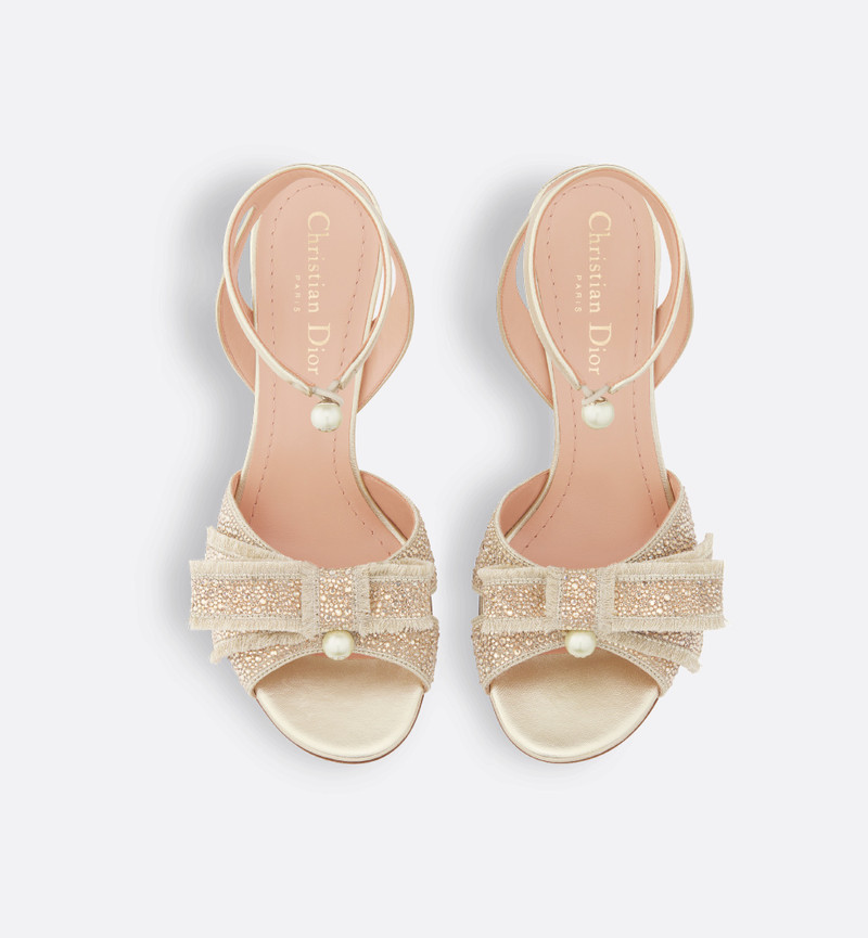 Dior Dior Or Adiorable Heeled Sandal outlook