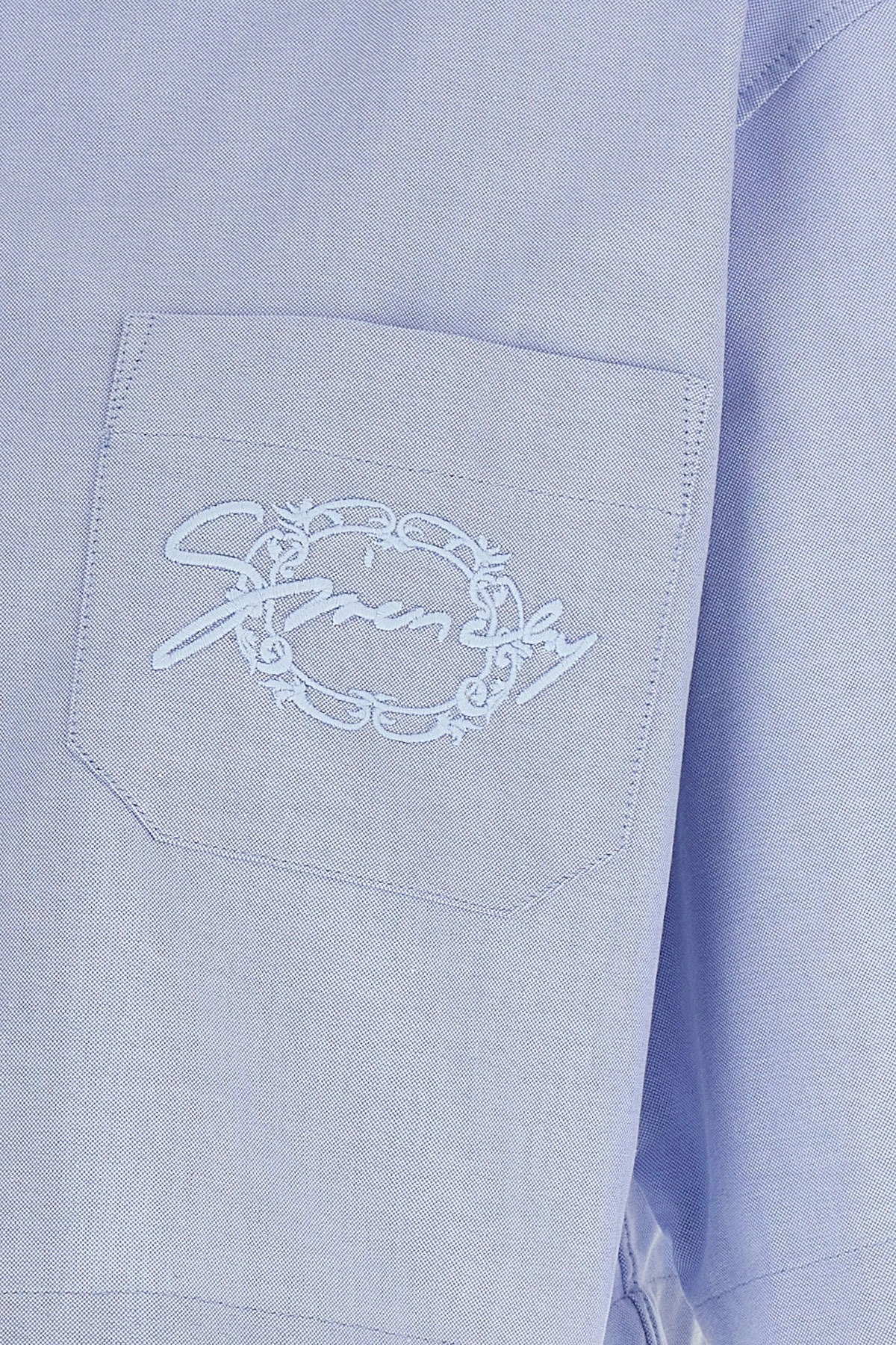 Logo embroidery shirt - 5