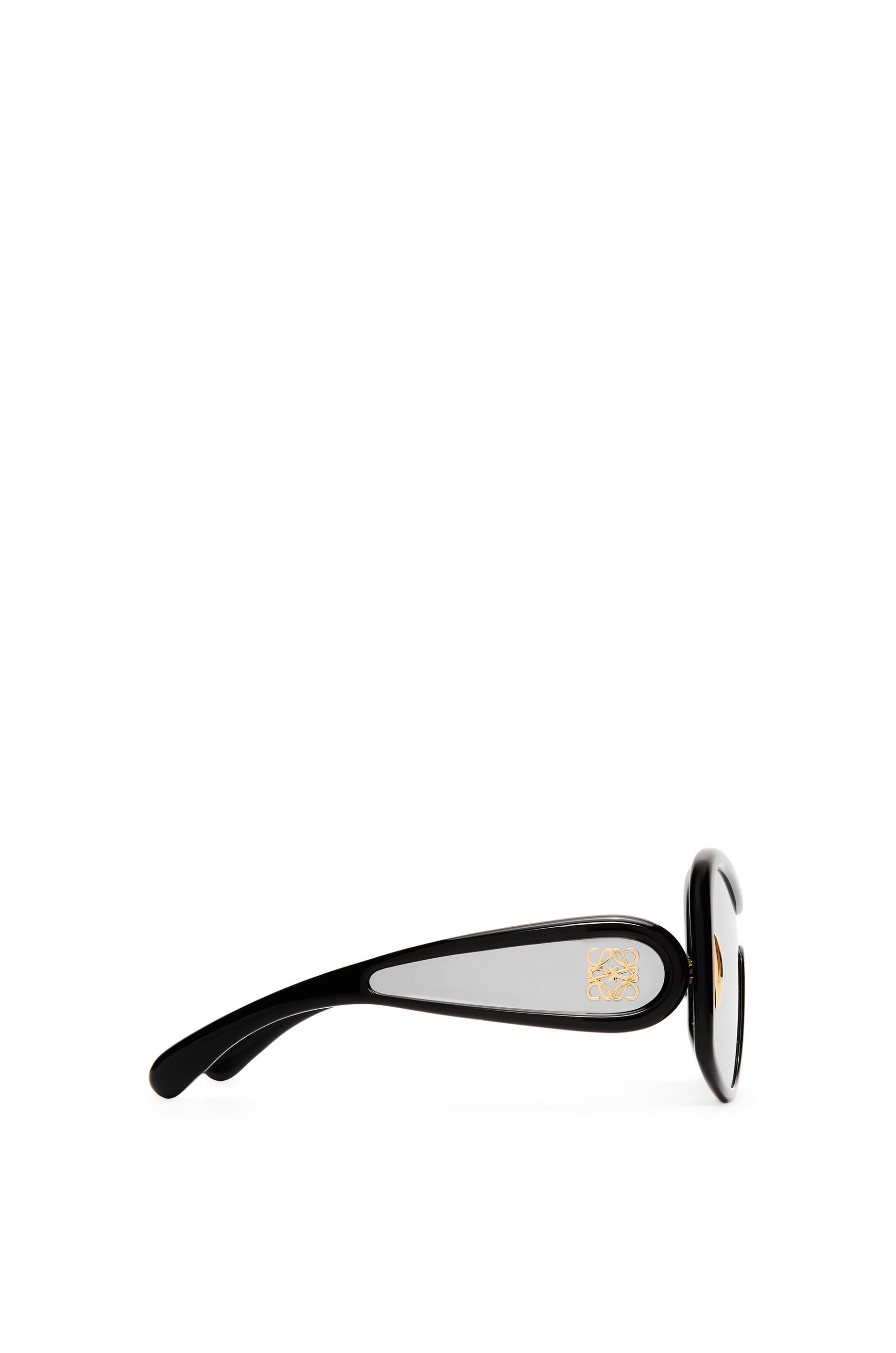 Square Mask sunglasses in acetate and nylon - 4