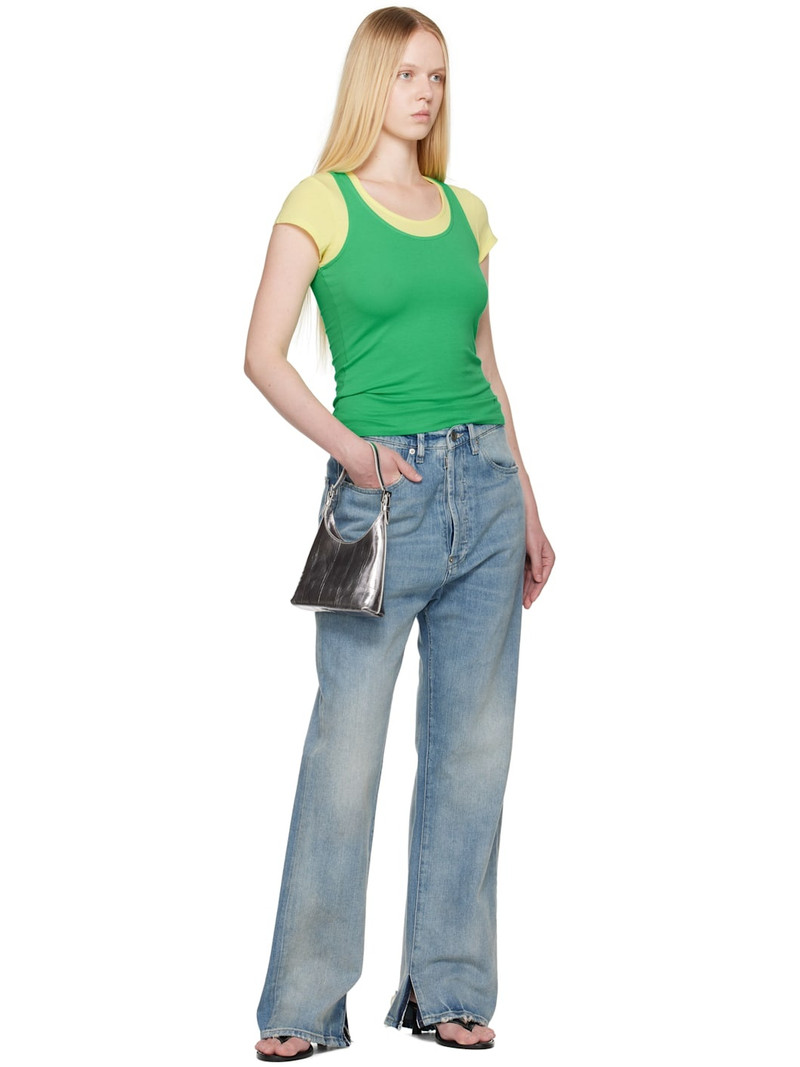 paloma wool Green & Yellow Marion T-shirt outlook