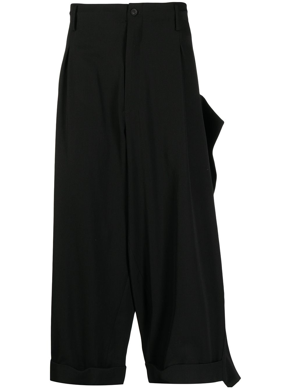 tailored-cut cropped trousers - 1