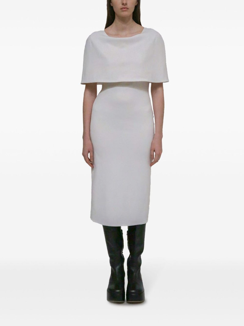 ROSETTA GETTY fitted cape dress outlook