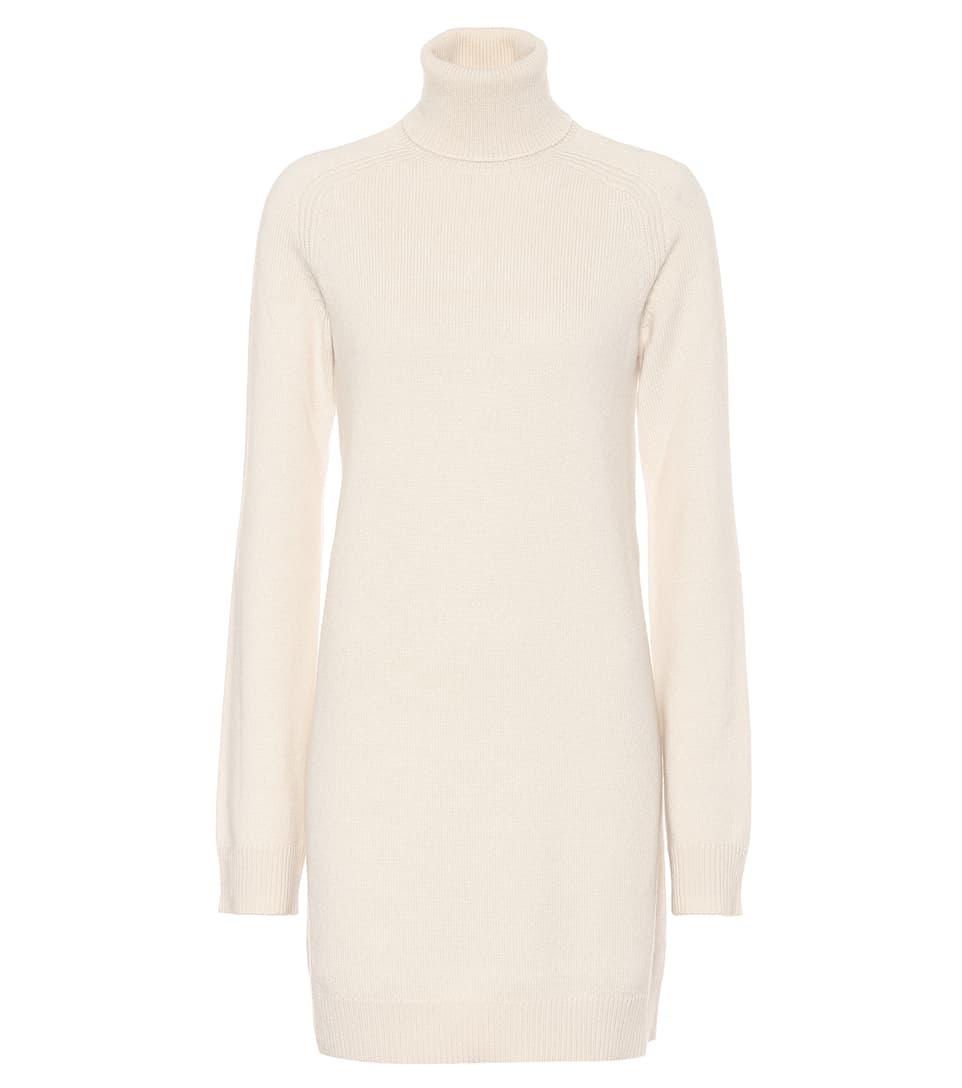 Dunster cashmere turtleneck dress - 1