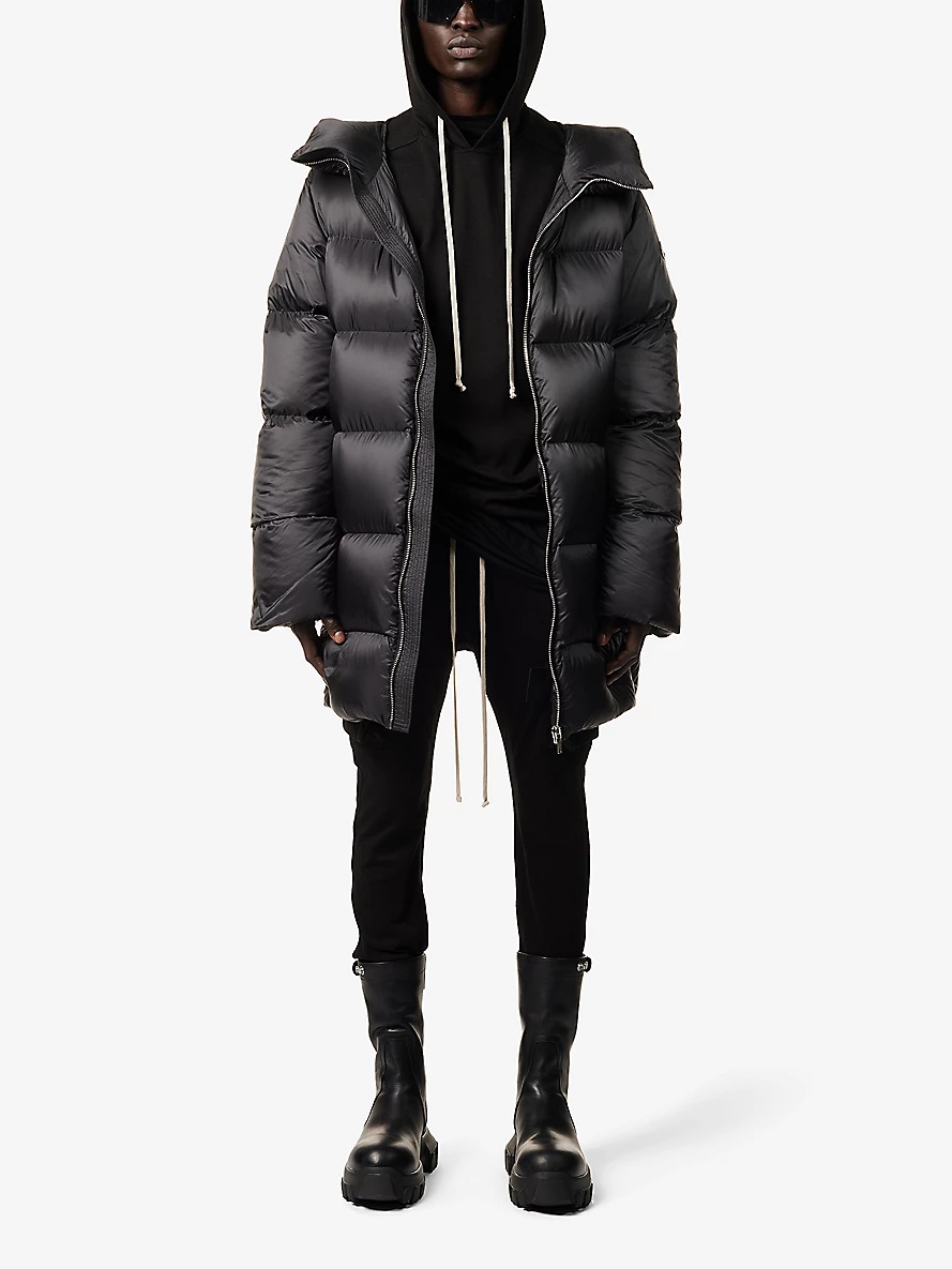 Rick Owens x Moncler Cyclopic relaxed-fit shell-down coat - 2