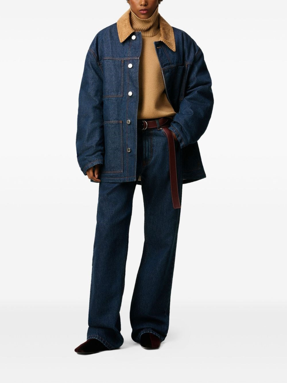 Worker denim jacket - 4