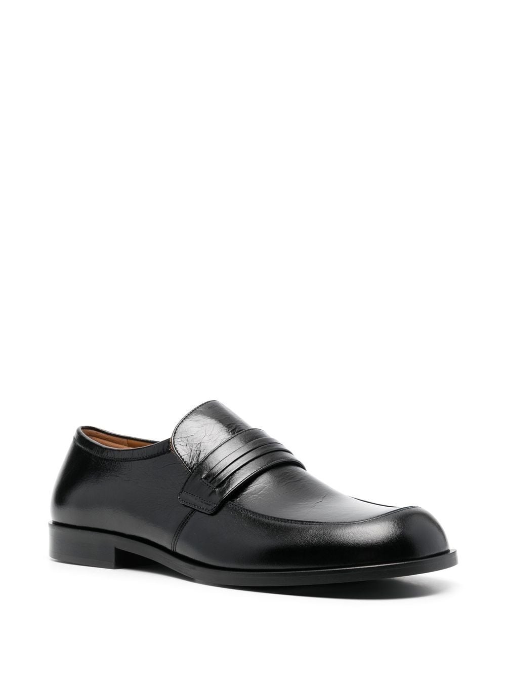 leather slip-on loafers - 2