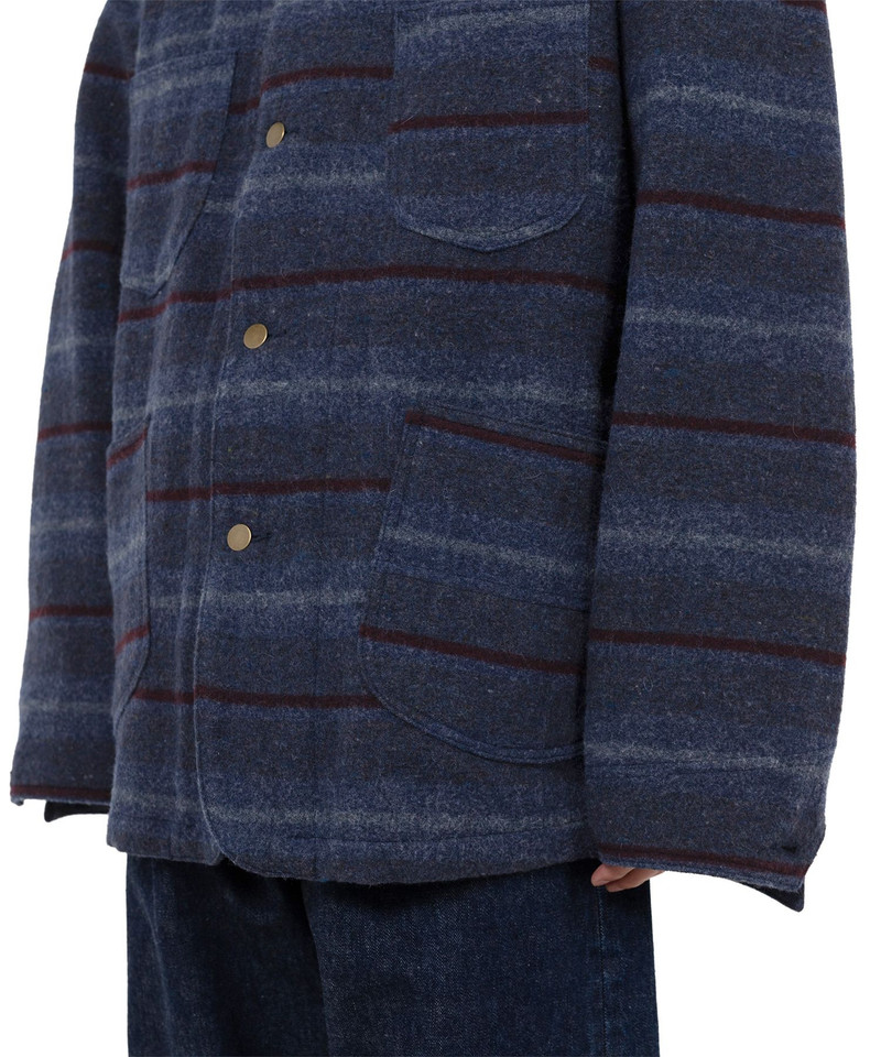 "MASSES x MMY" Wool Blanket Jacket 7