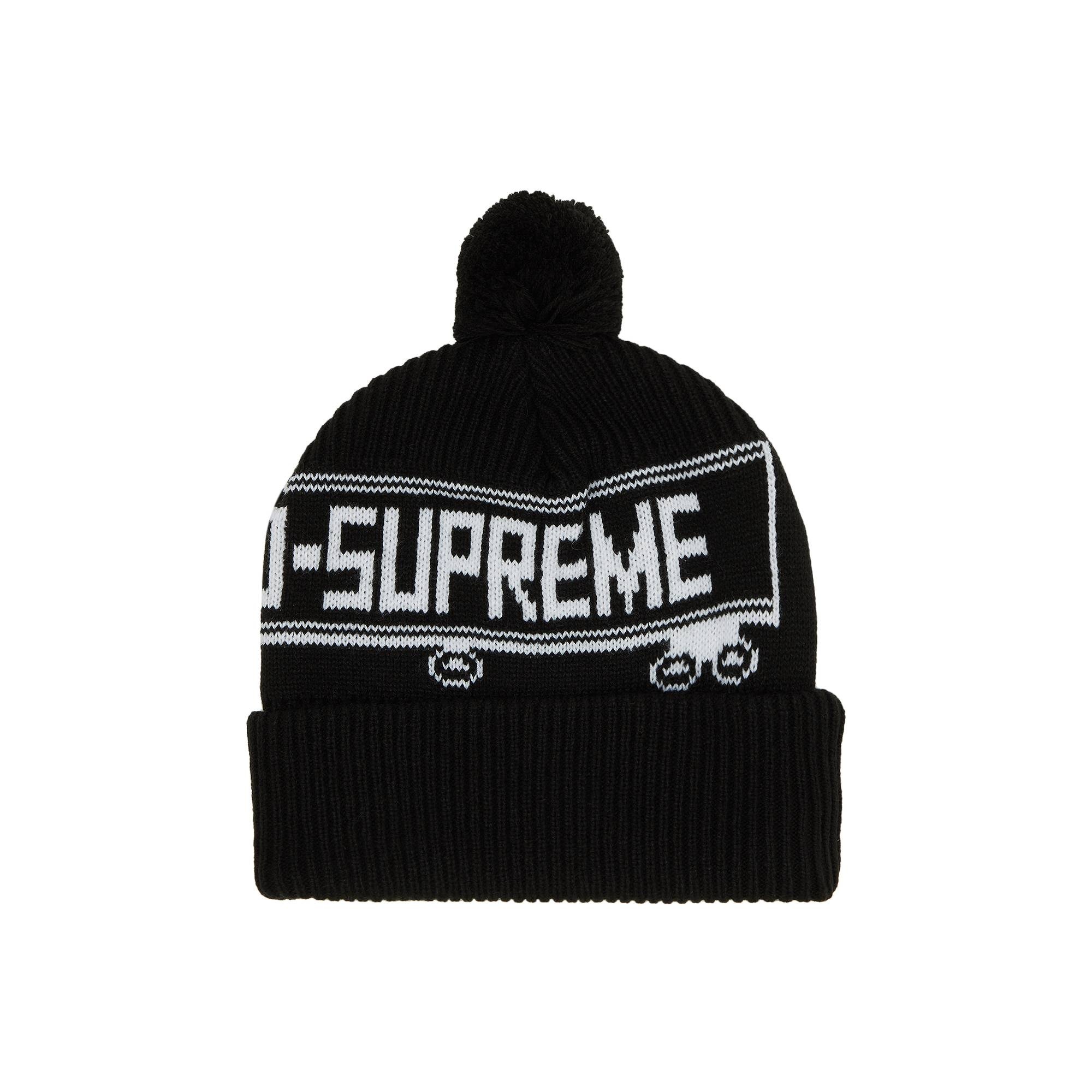 Supreme 18 Wheeler Beanie 'Black' - 2