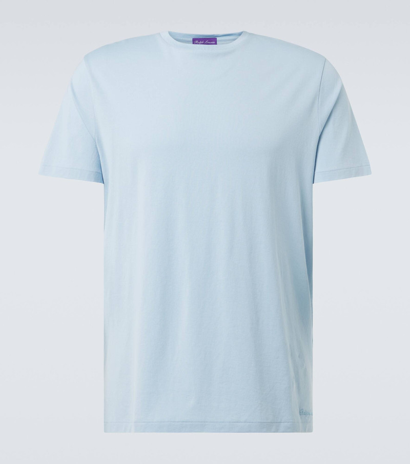 Ralph Lauren Logo-Embroidered Cotton-Lisle T-Shirt outlook