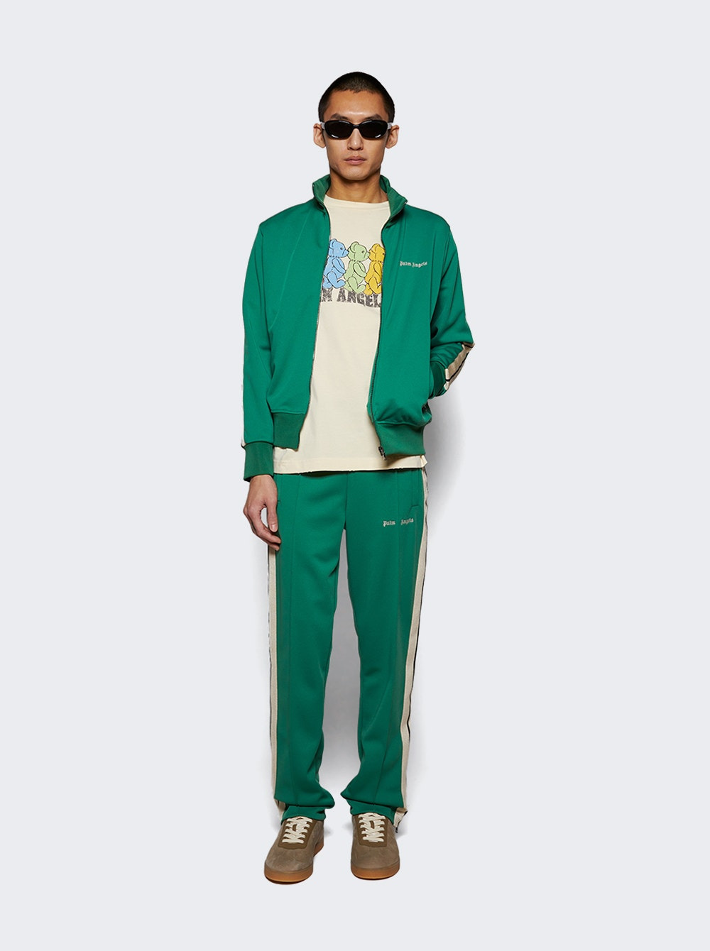 Classic Logo Track Jacket Forest Green - 2