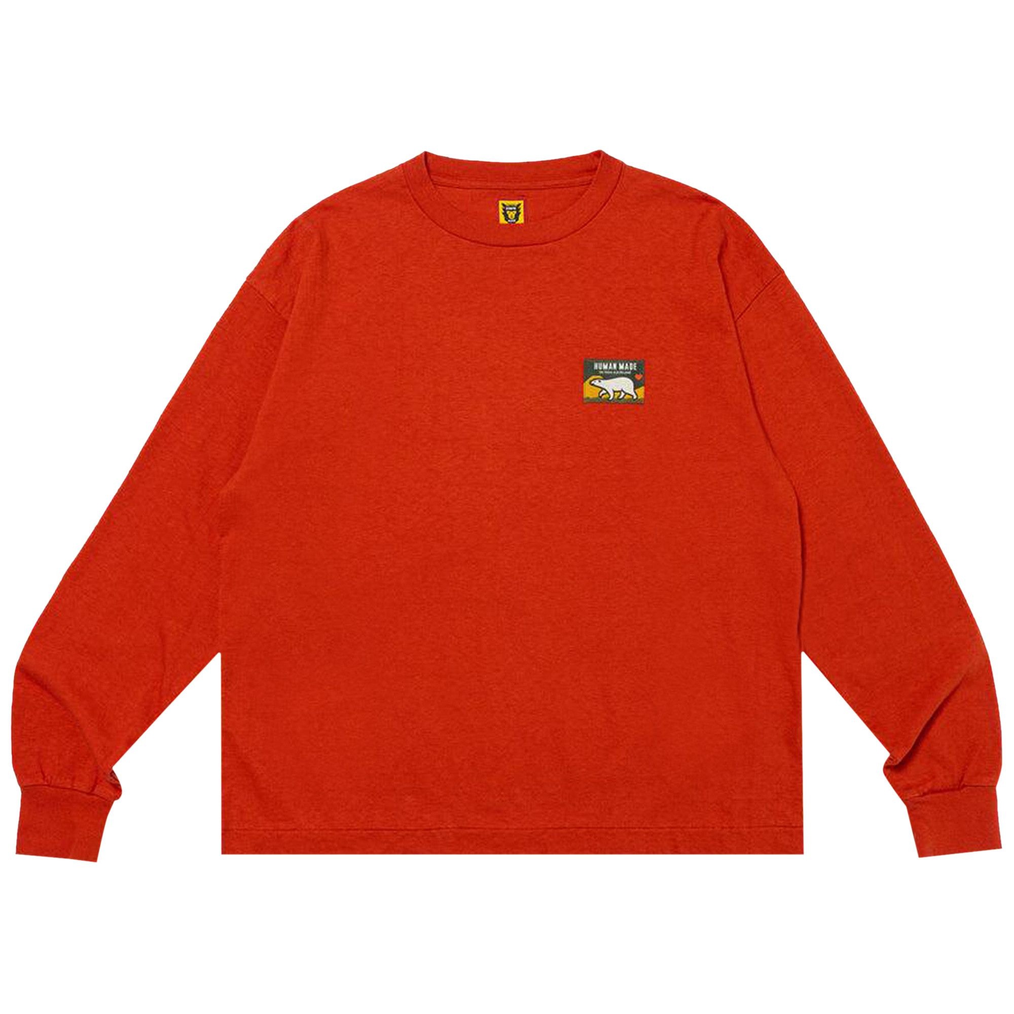 Human Made Graphic Long-Sleeve T-Shirt 'Red' - 1