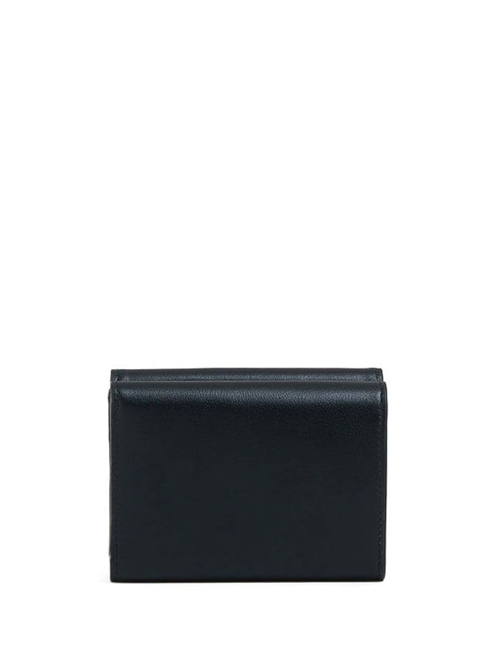 bi-fold embossed logo leather wallet - 2