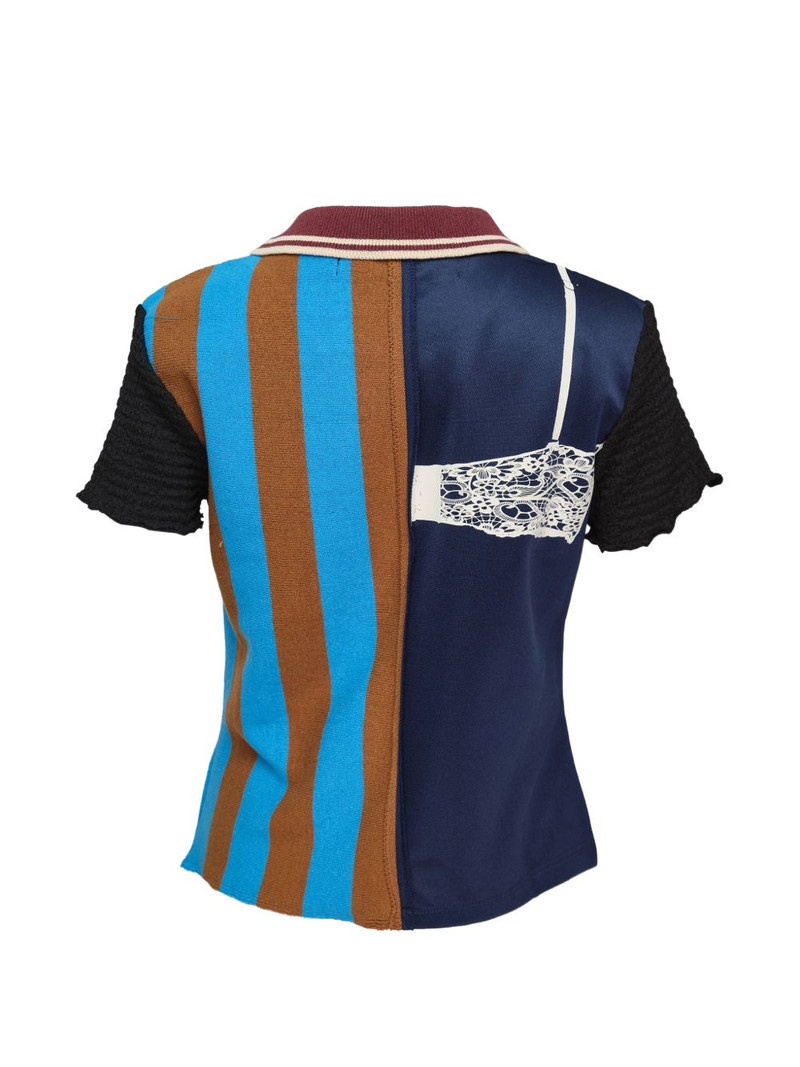 Andersson Bell striped panelled top outlook