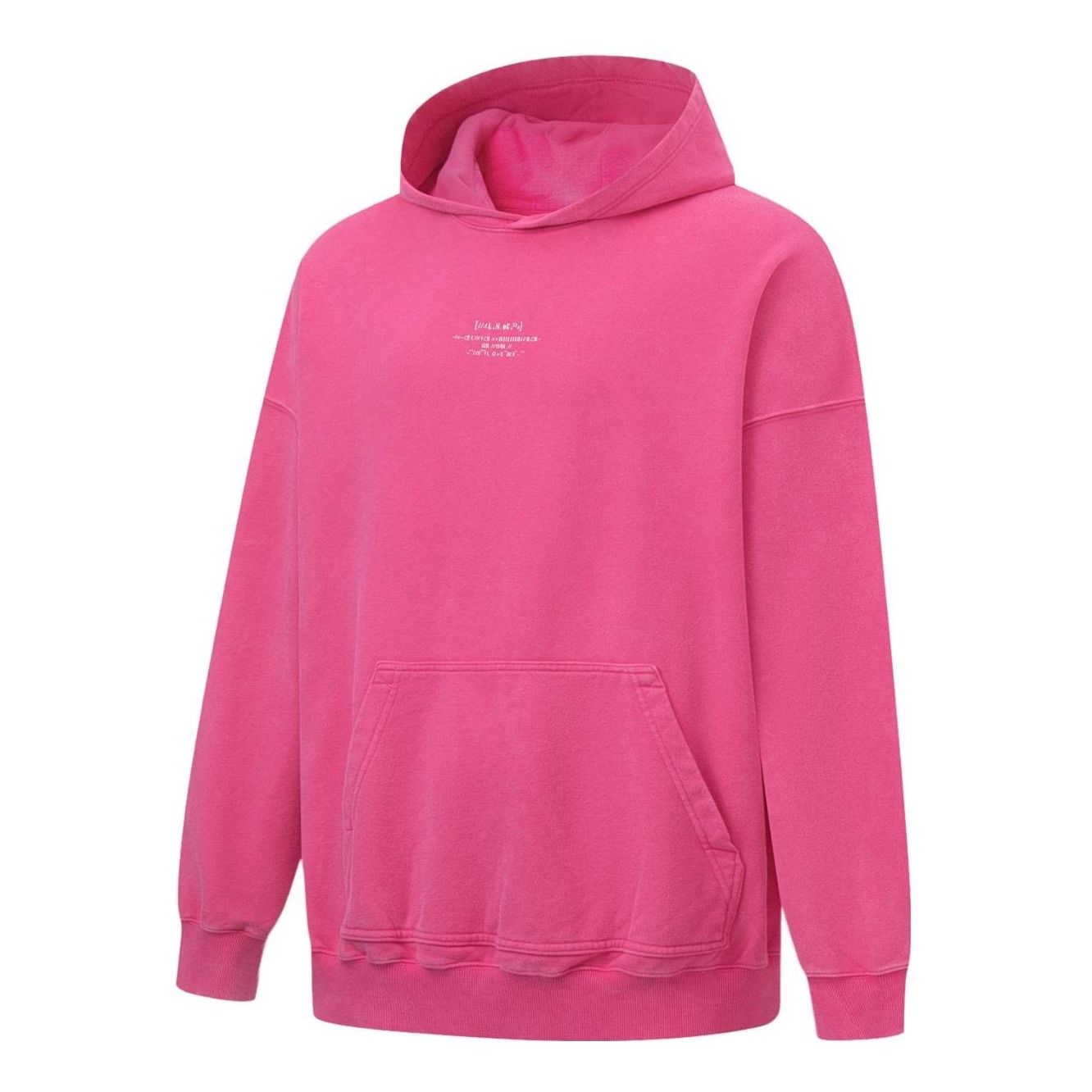 Li-Ning Valentine's Day Graphic Hoodie 'Pink' AWDT231-4 - 1