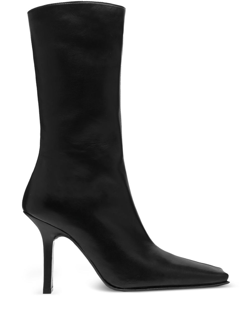 90mm Noor nappa-leather square-toe boots - 1
