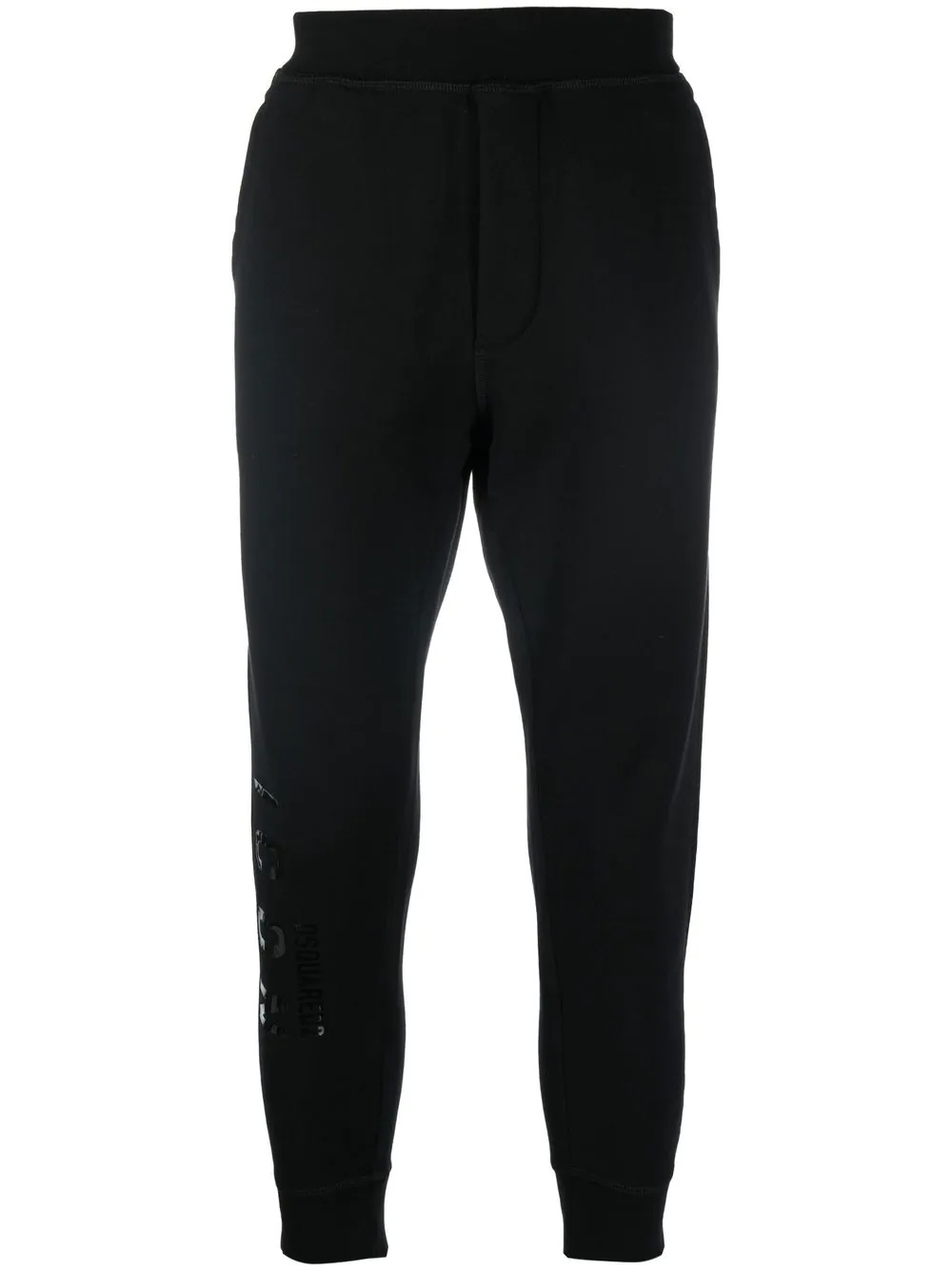 logo-print track pants - 1