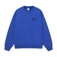 Stüssy Stussy x Nike Fleece Crew 'Blue' | REVERSIBLE