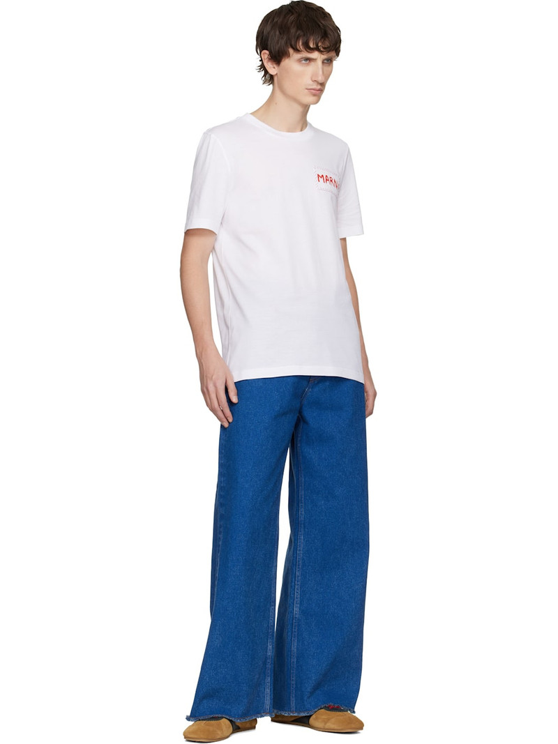 Marni White Crew Neck T-shirt outlook