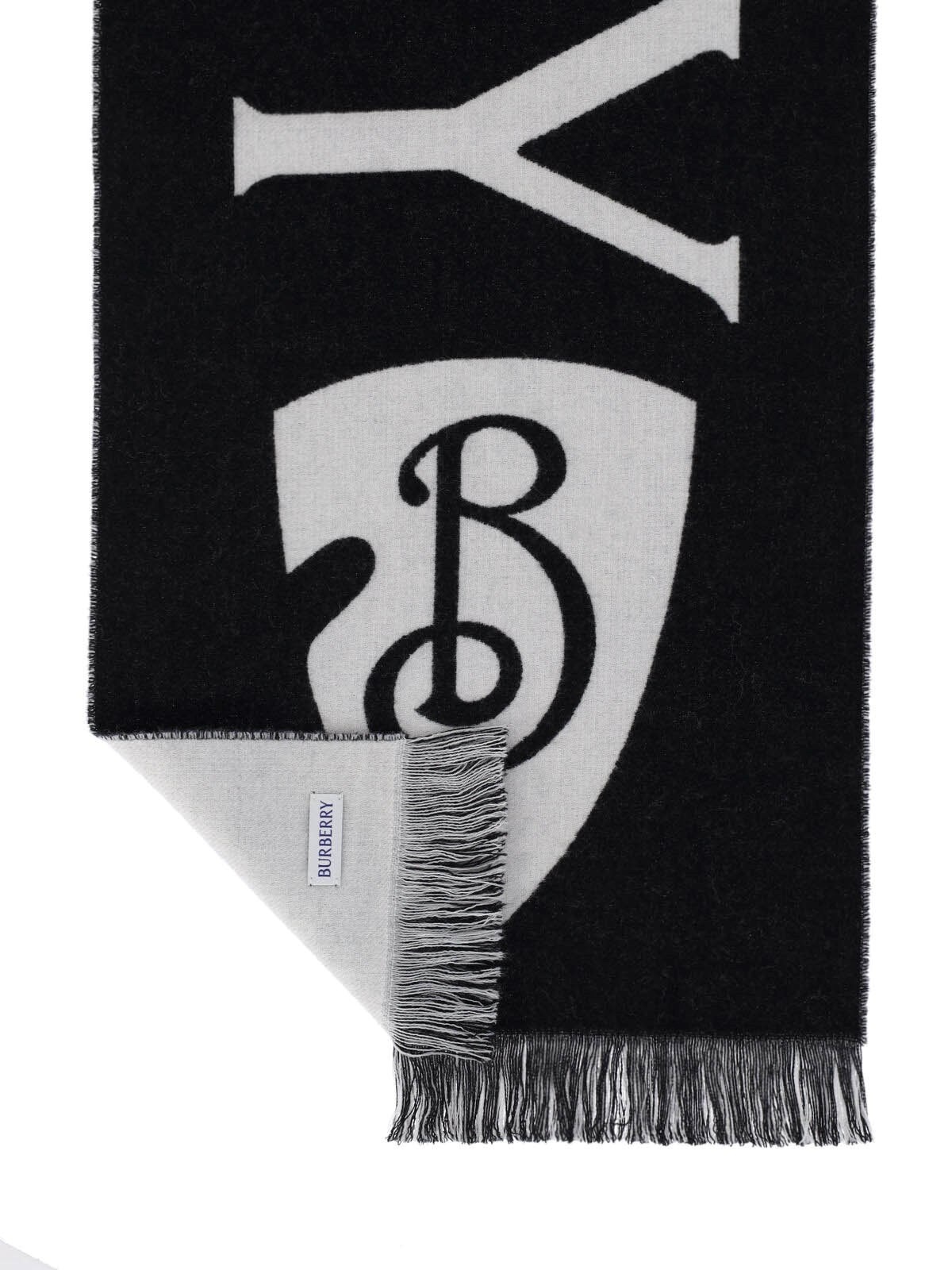 "B SHIELD" REVERSIBLE SCARF - 3