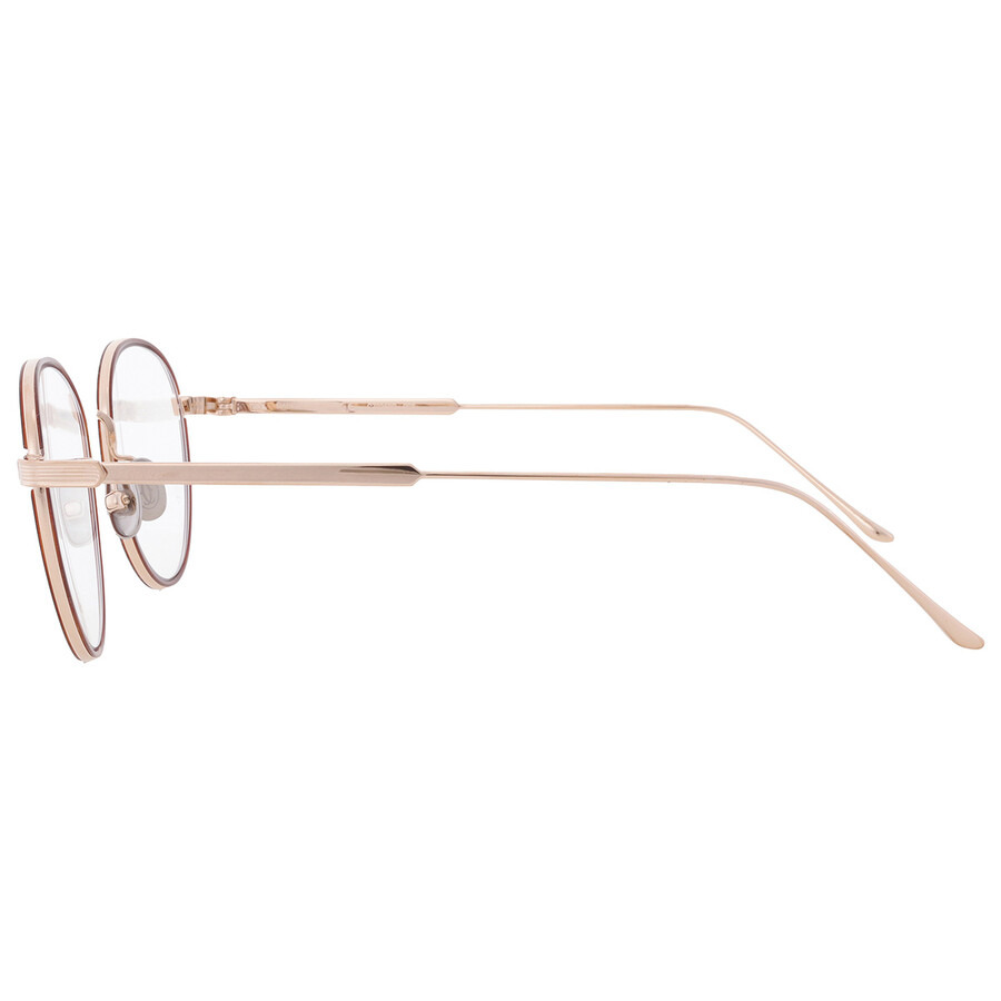 Cartier Demo Oval Ladies Eyeglasses CT0250O 008 53 - 4