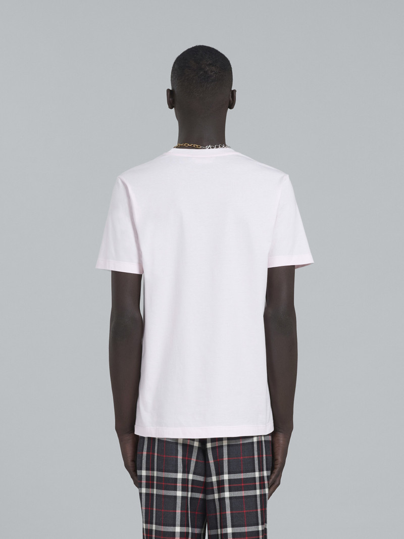 LIGHT PINK T-SHIRT WITH LOGO 3