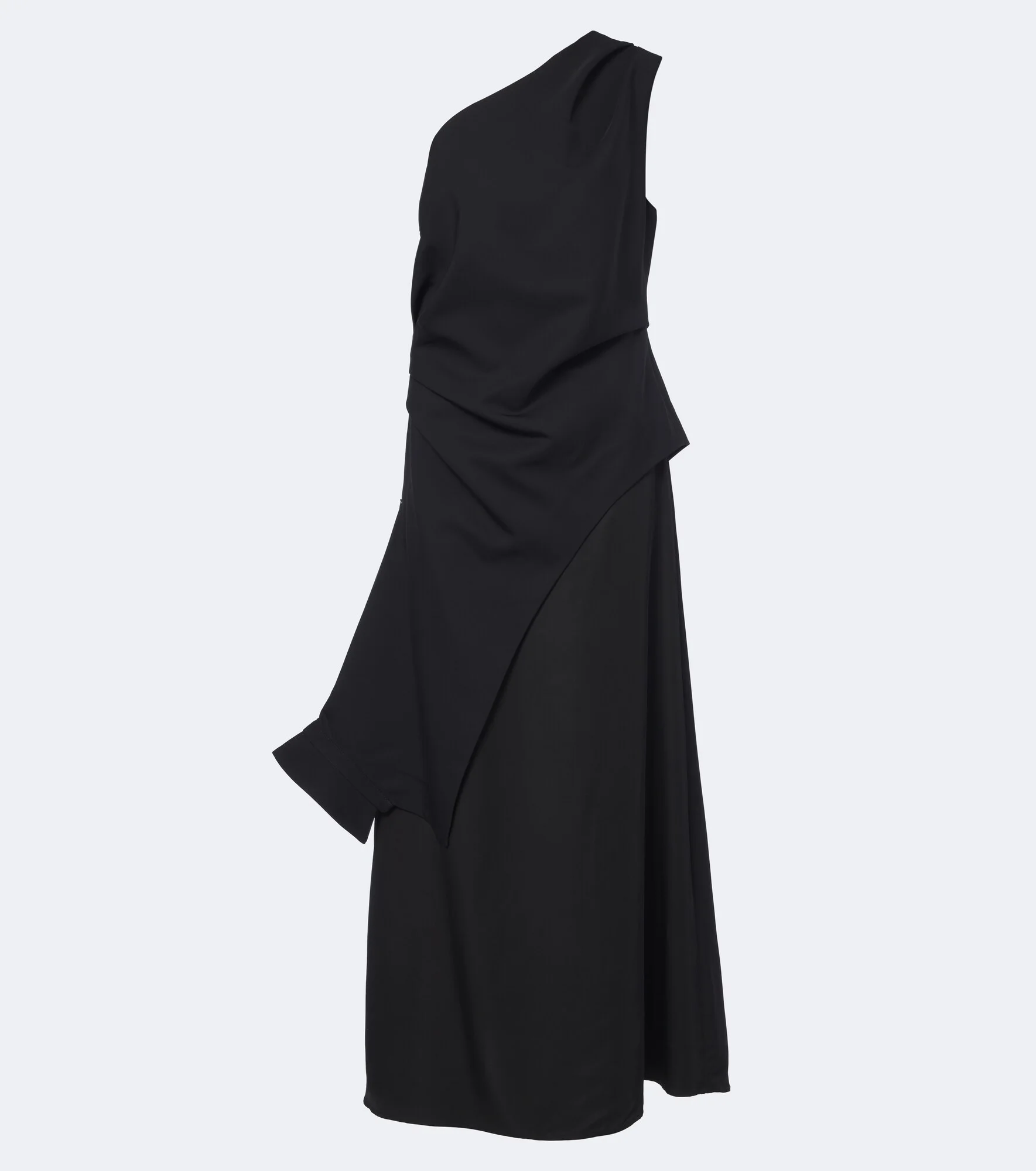 Layered one-shoulder dress - 1