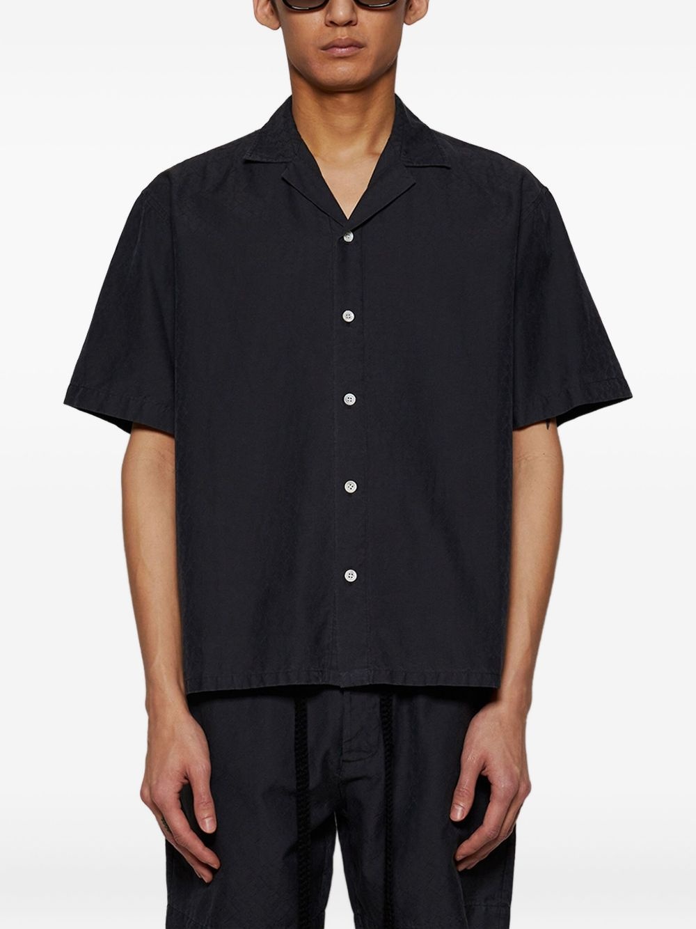 short-sleeve button-down shirt - 3