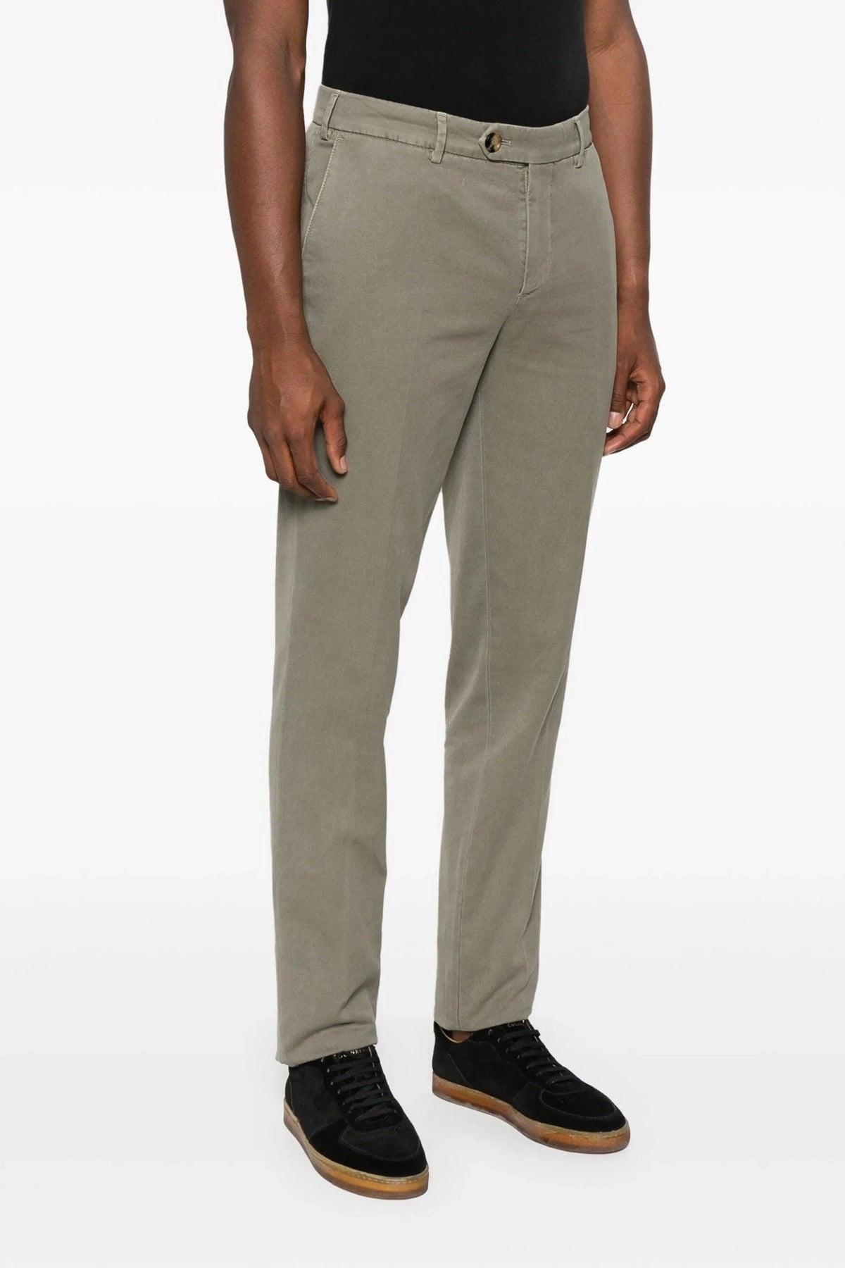 Brunello Cucinelli Men Cotton Trousers - 2