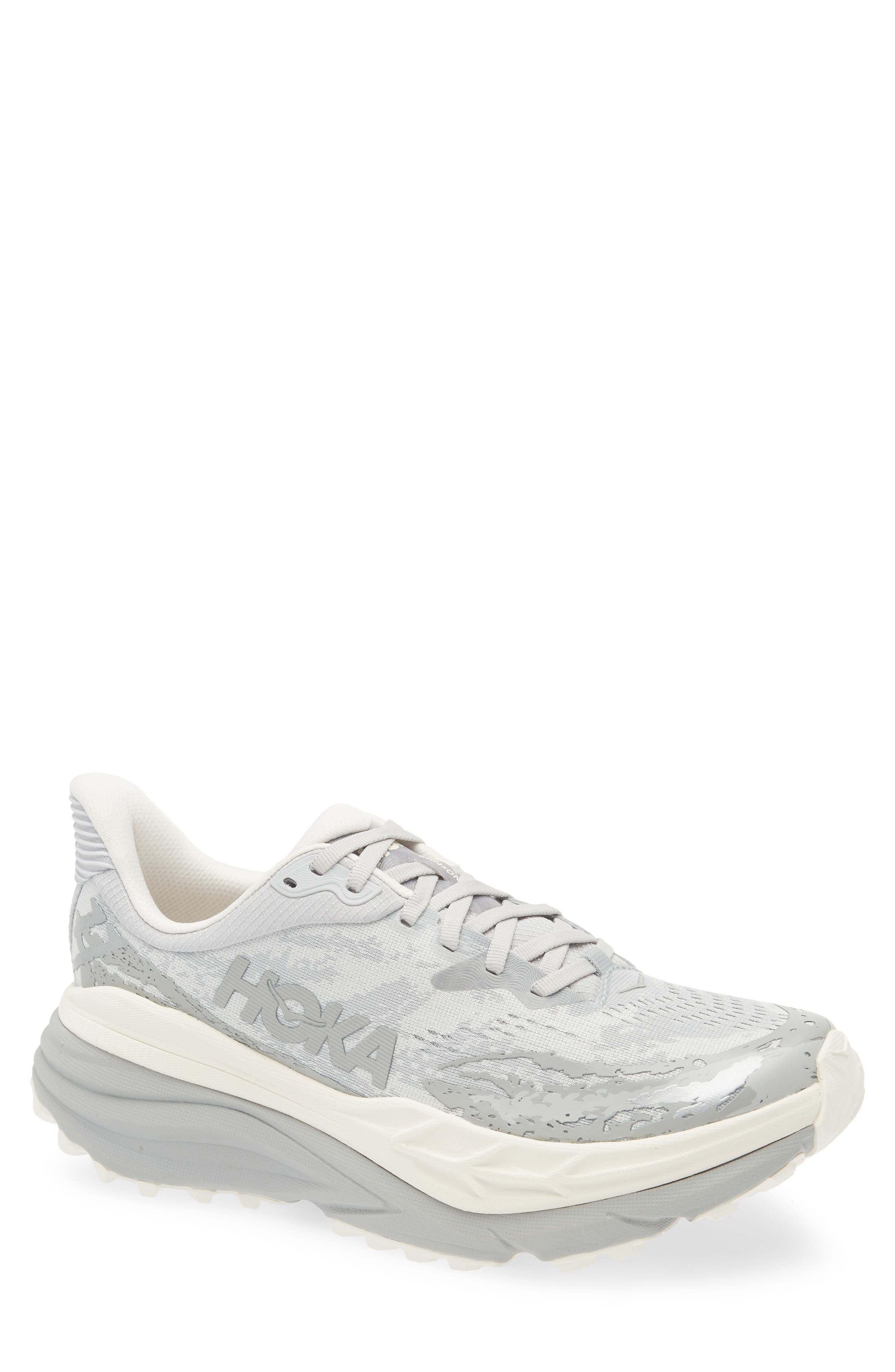 HOKA Stinson ATR 7 Running Shoe in Stardust /Alabaster at Nordstrom - 1