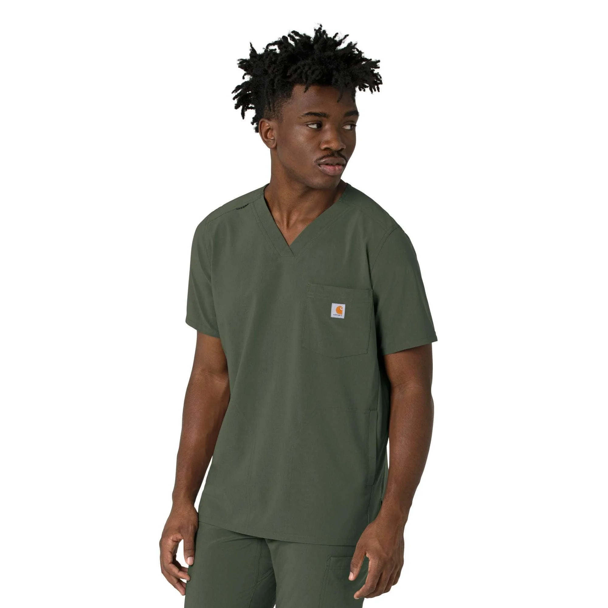 Force Cross-Flex Men's V-Neck Scrub Top - 1