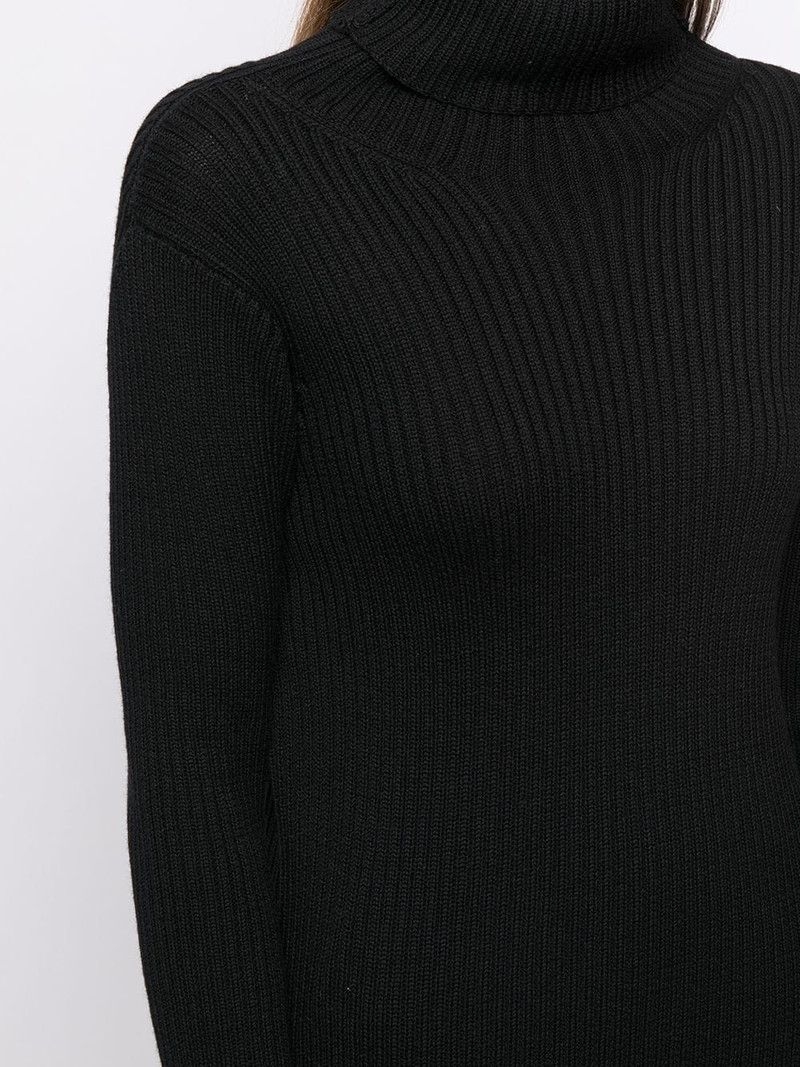 ribbed fringed jumper 5