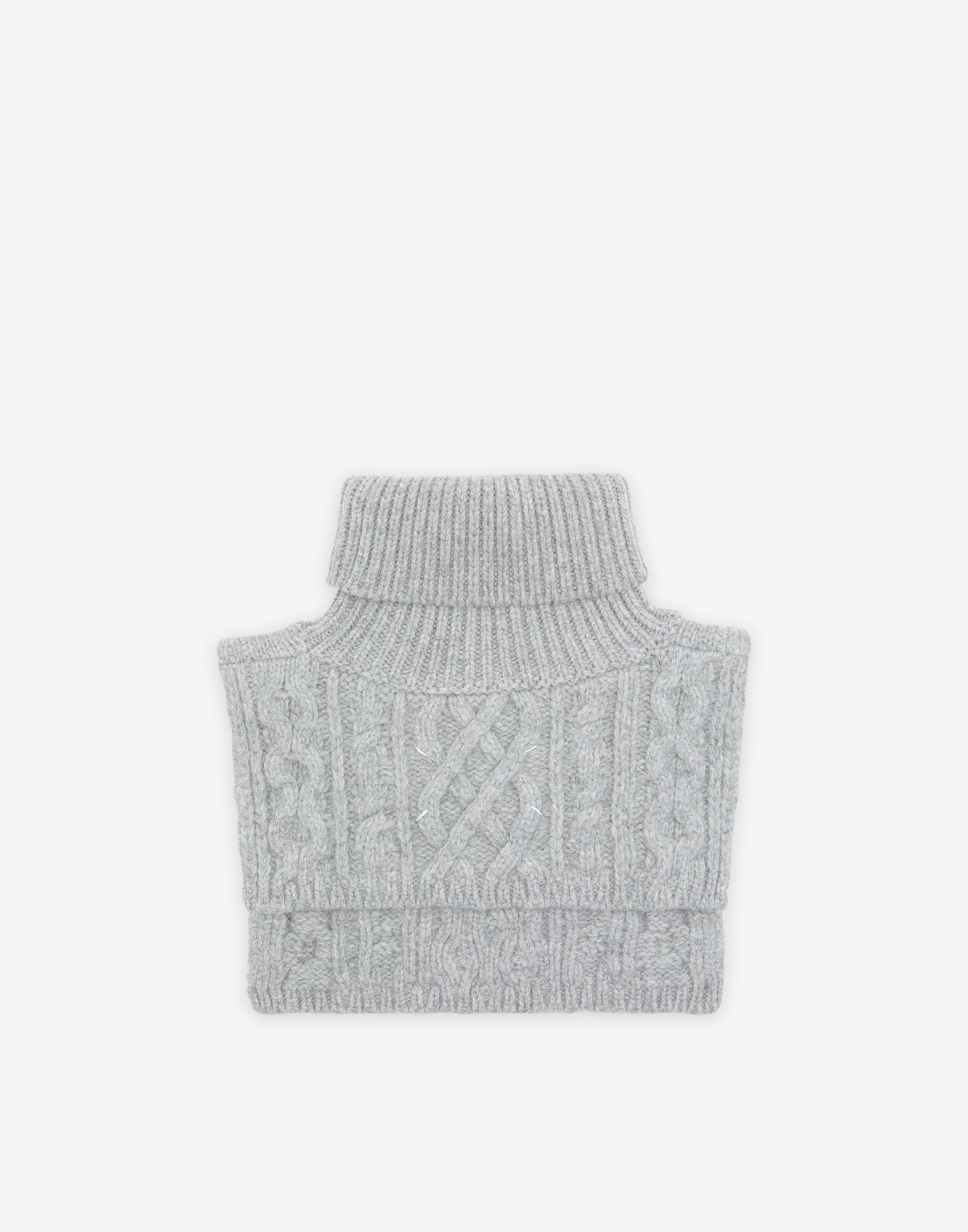 Four-stitches collar scarf - 2