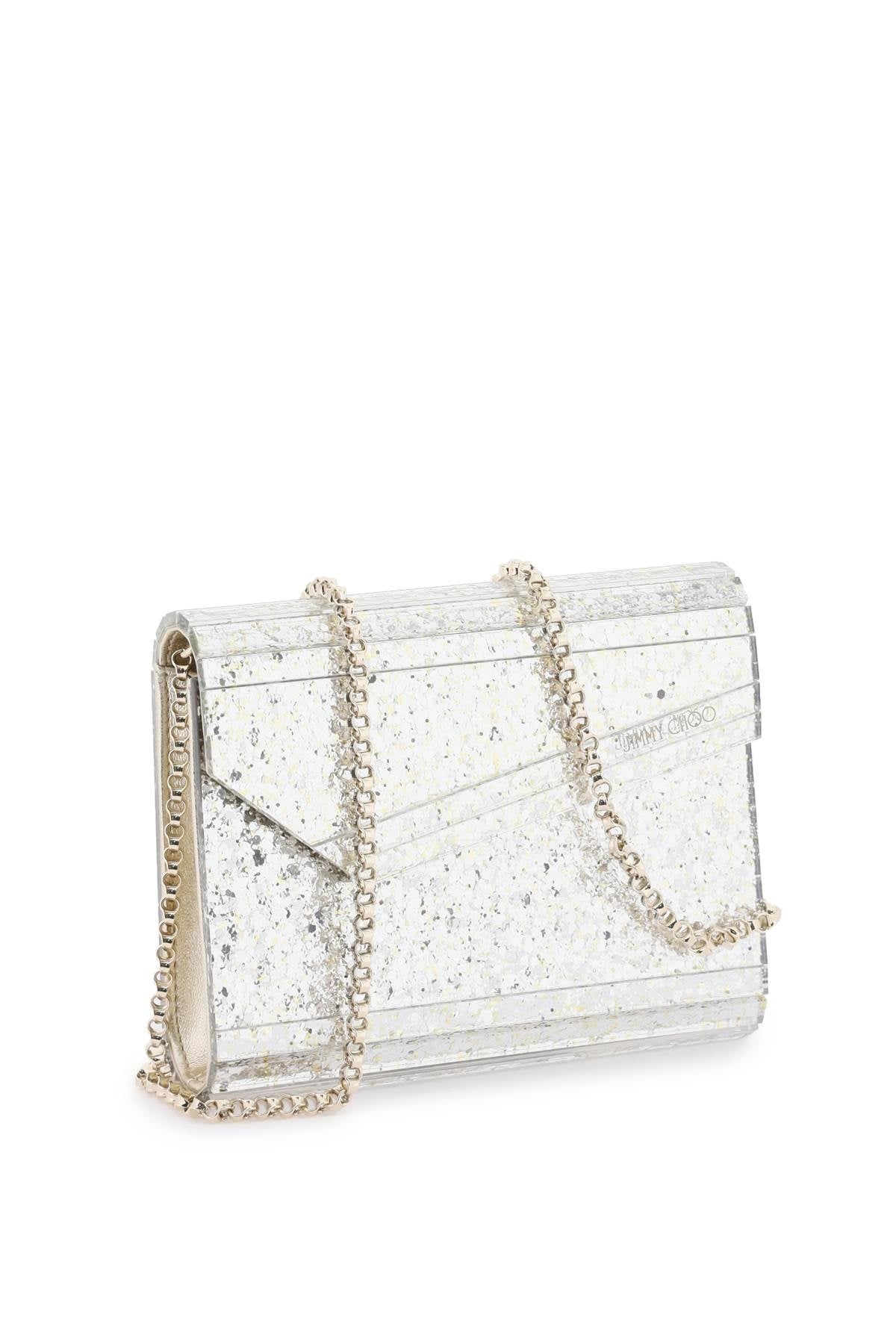 Jimmy Choo Candy Glittered Clutch Women - 3