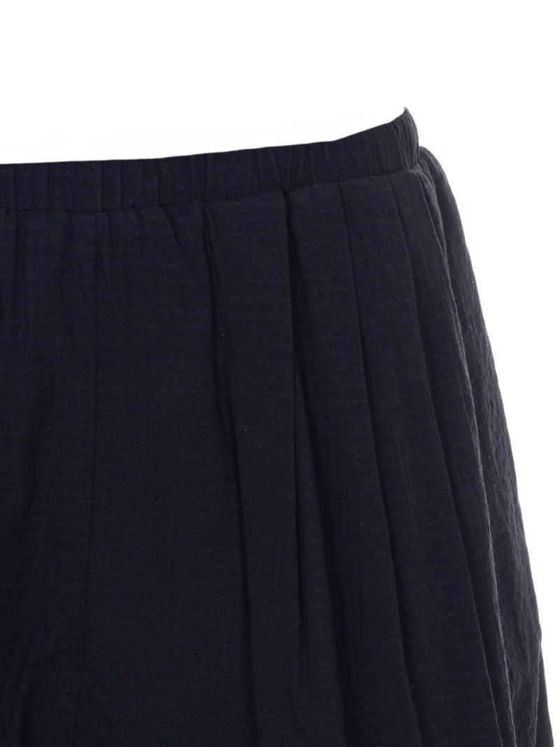 elasticated embroidered shorts 4