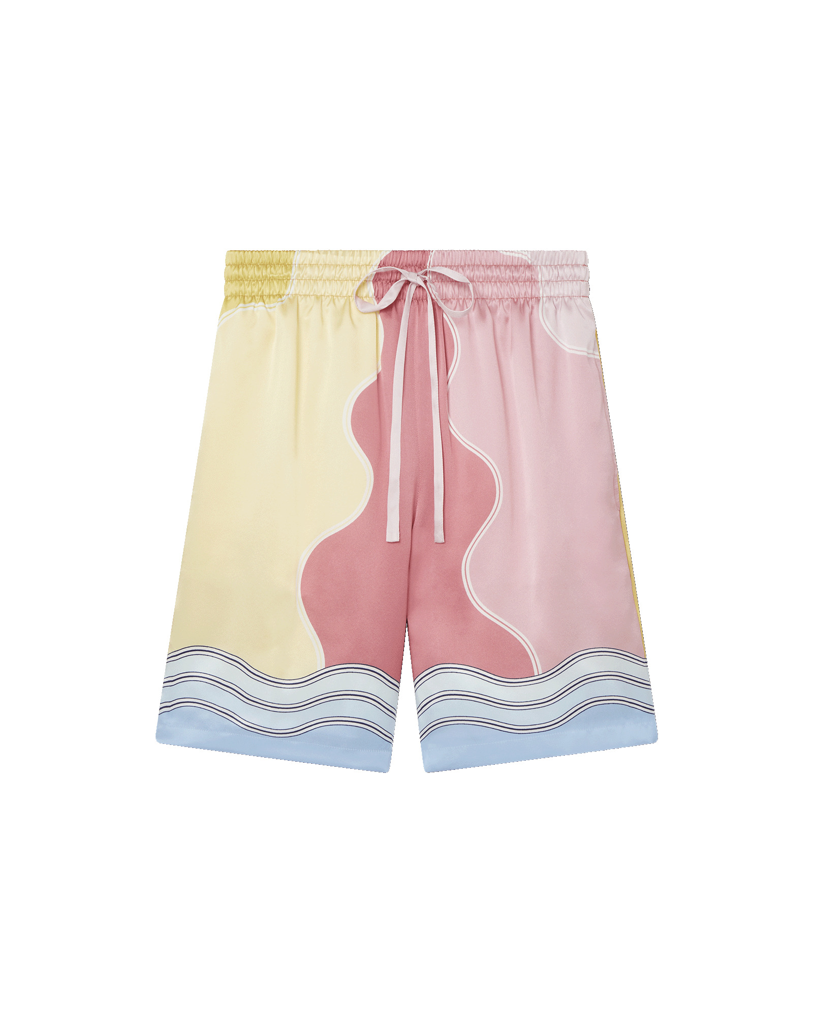 Soleil Levant Silk Shorts - 1