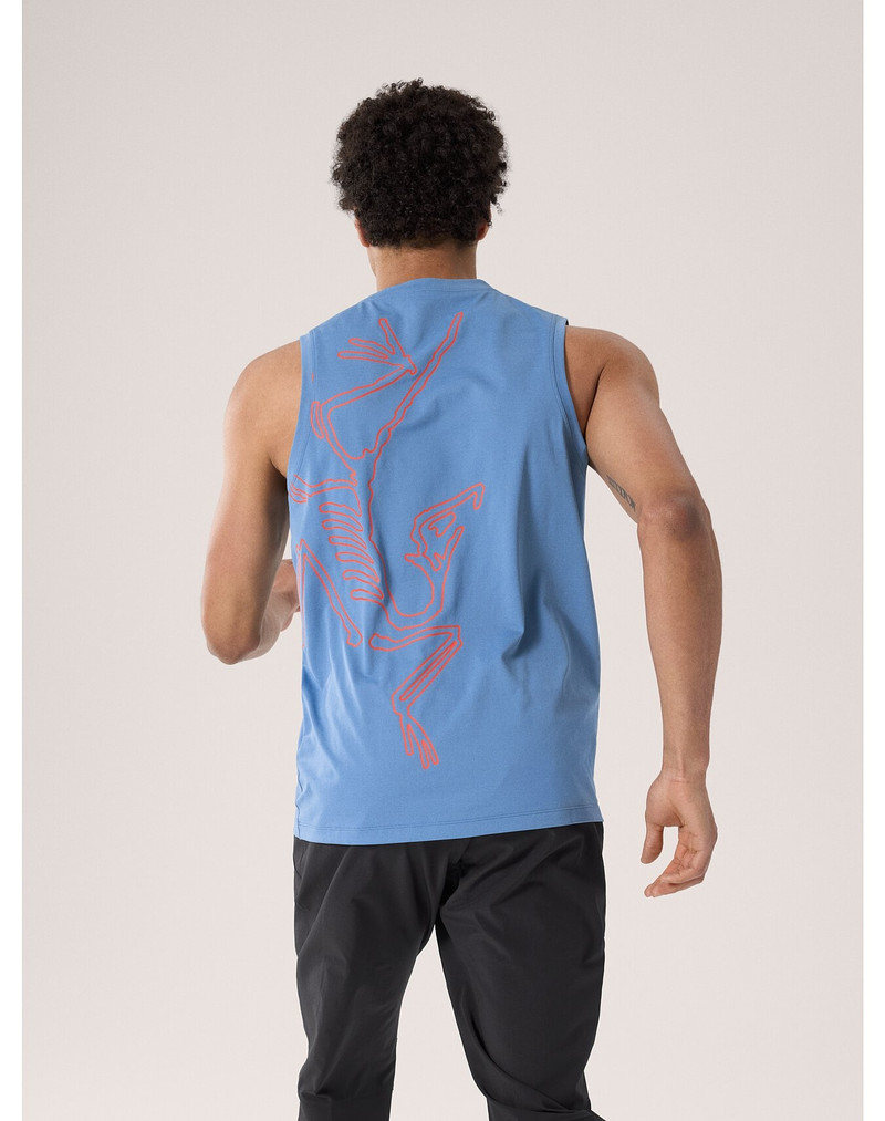 Arc'teryx Cormac Arc'Bird Logo Tank | REVERSIBLE