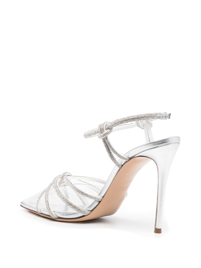 knot-detail 120mm sandals 3