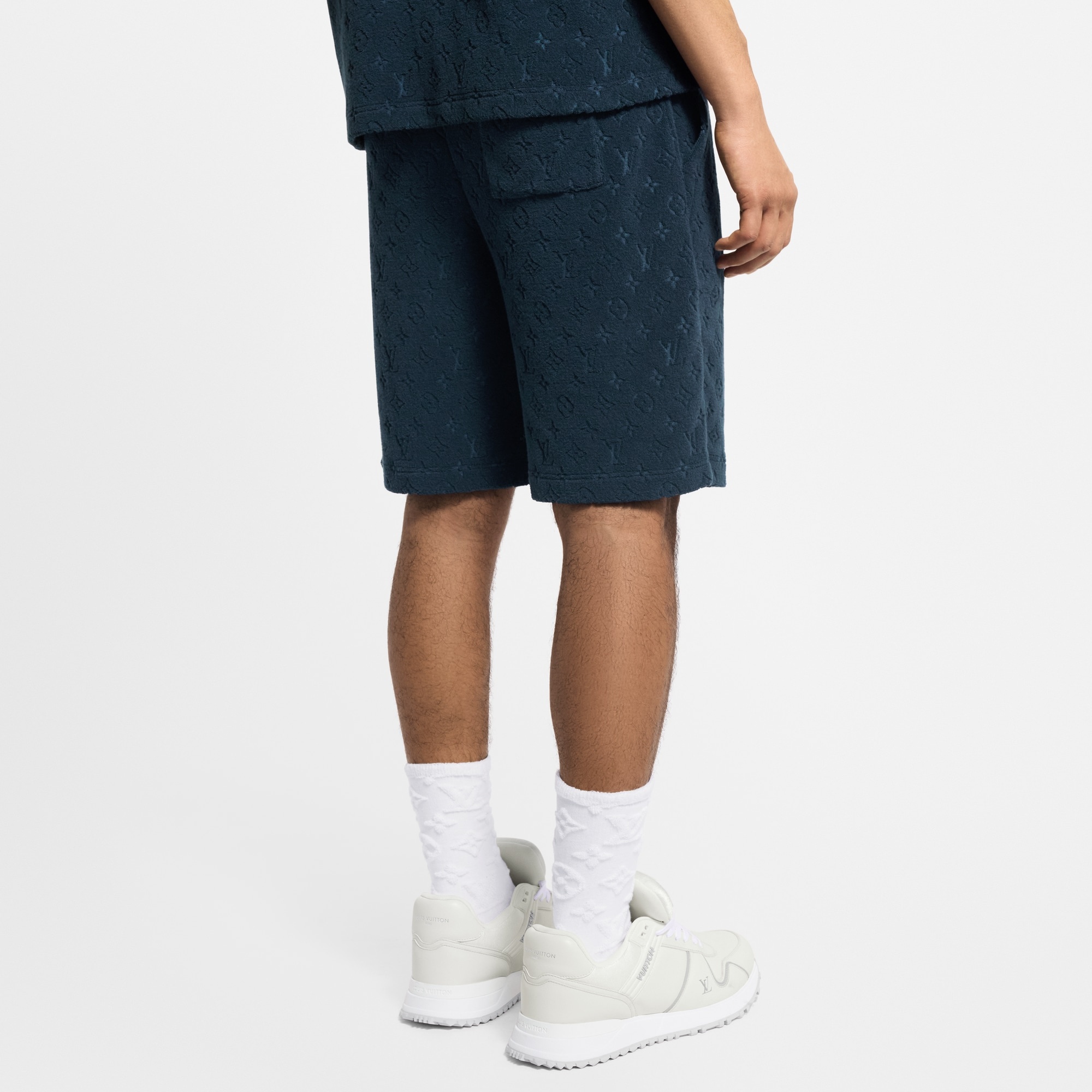Monogram French Terry Shorts - 5