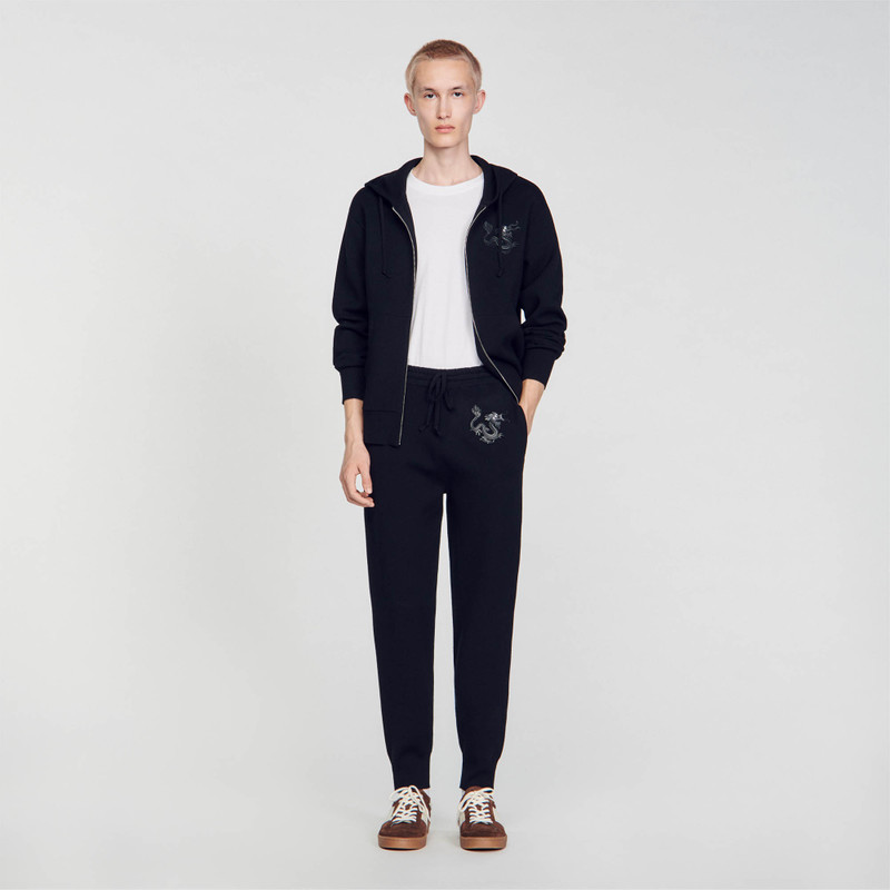 Sandro Dragon jogging bottoms outlook