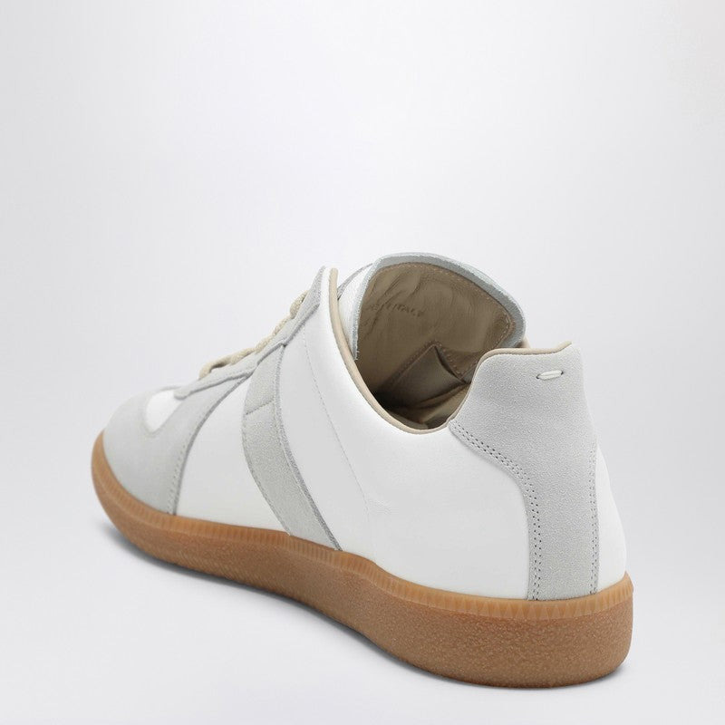Maison Margiela Grey And White Replica Sneakers Men - 2