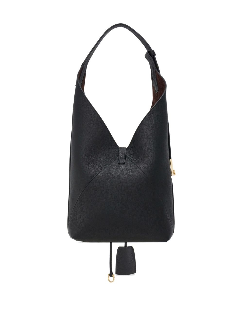 leather hobo shoulder bag - 4