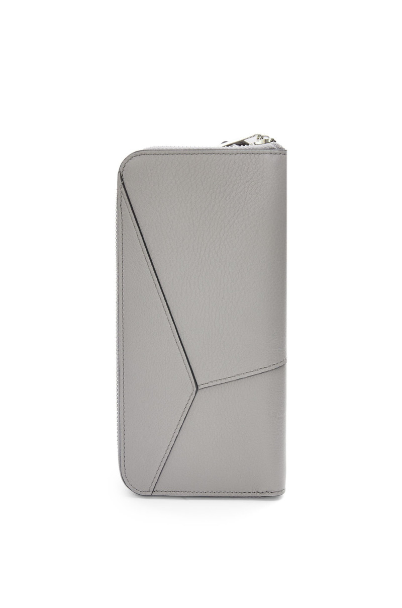 Puzzle Edge zipped open wallet in classic calfskin 4