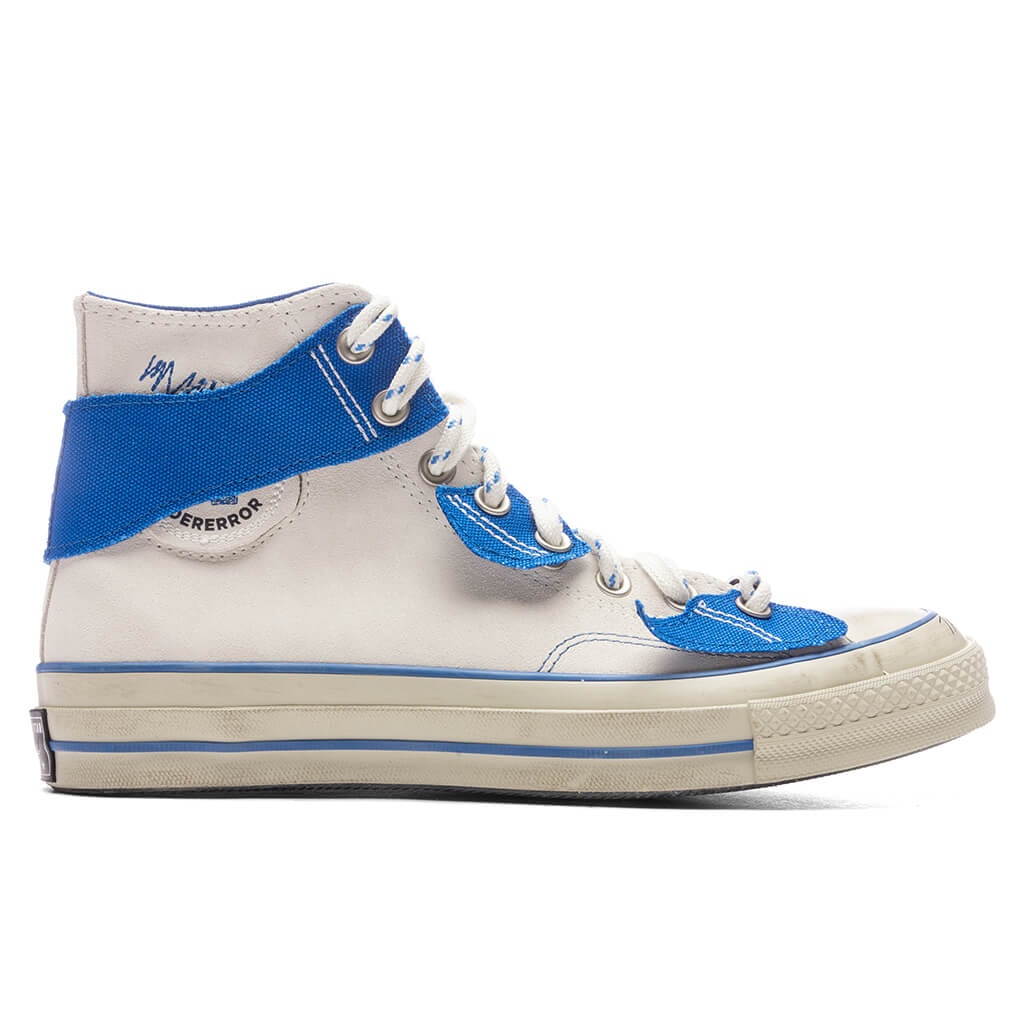 CONVERSE X ADER ERROR CHUCK 70 HI - WHITE/IMPERIAL BLUE/BLACK - 1