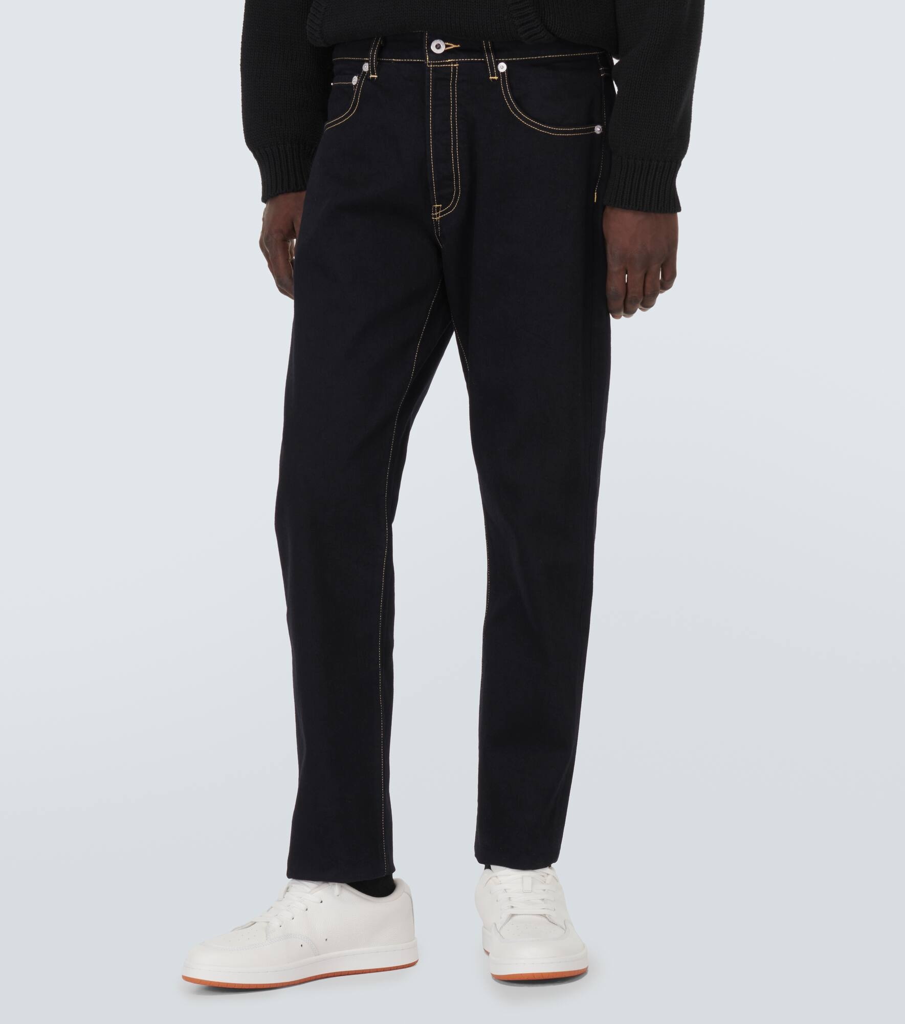Bara mid-rise straight jeans - 3