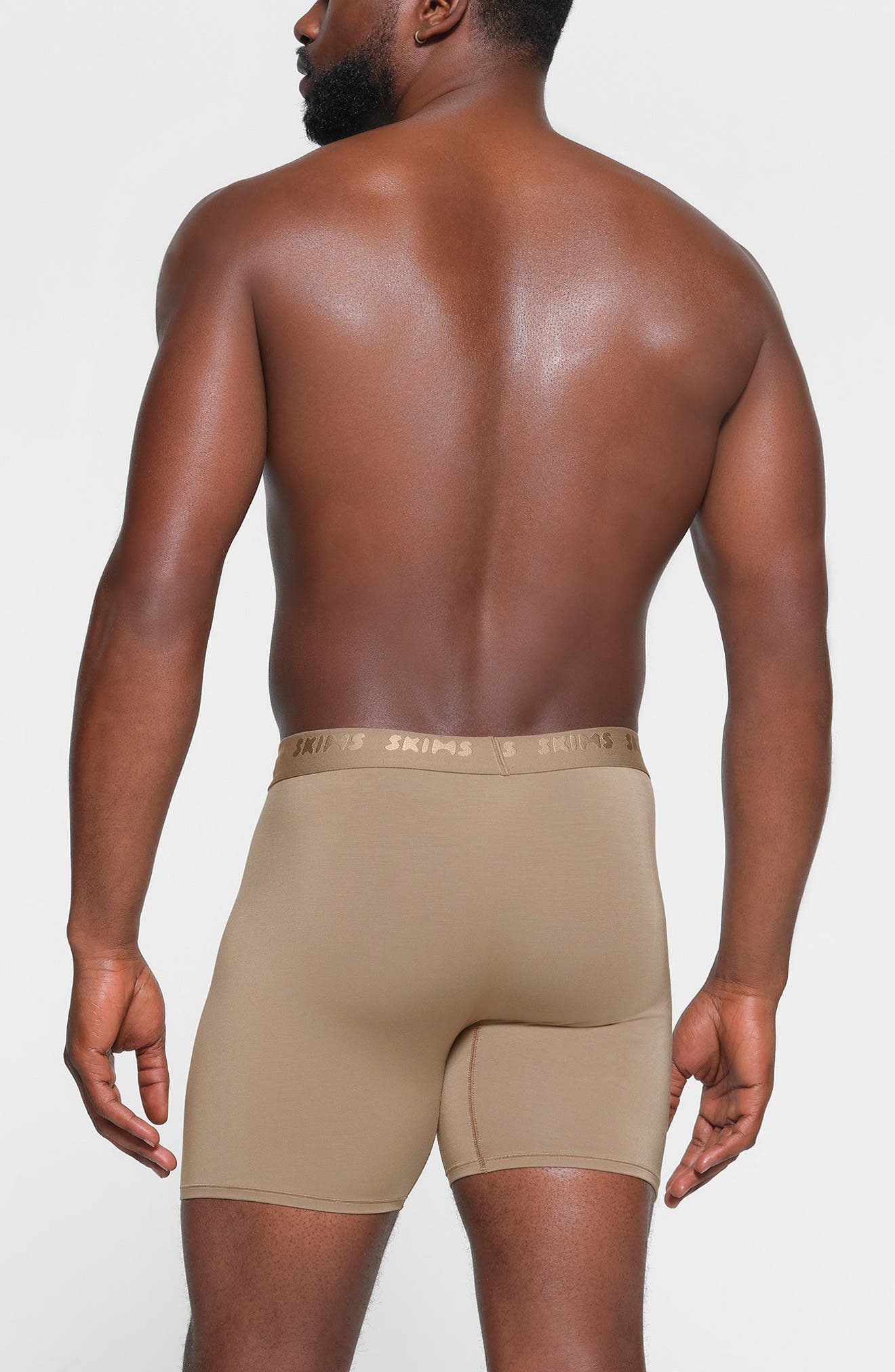 SKIMS 3-Pack 5-Inch Stretch Modal Boxer Briefs in Desert Multi at Nordstrom - 3