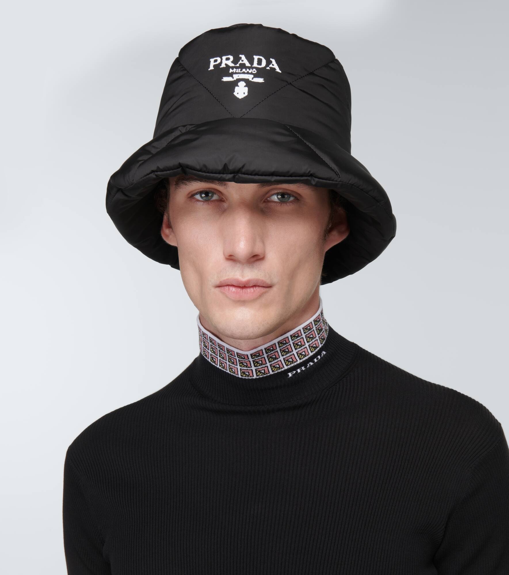 Quilted Re-Nylon bucket hat - 2