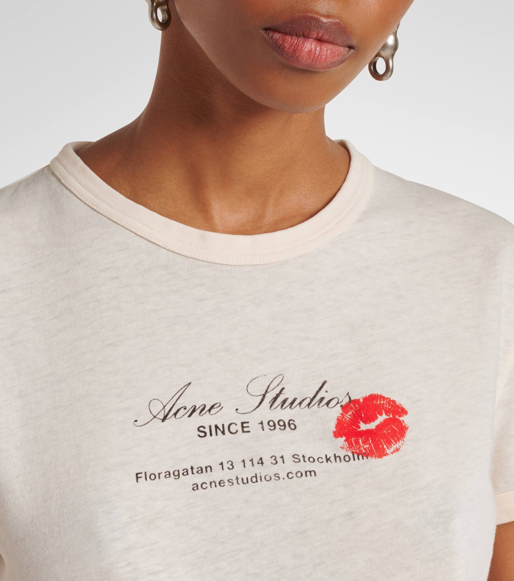 Logo cotton jersey T-shirt - 4