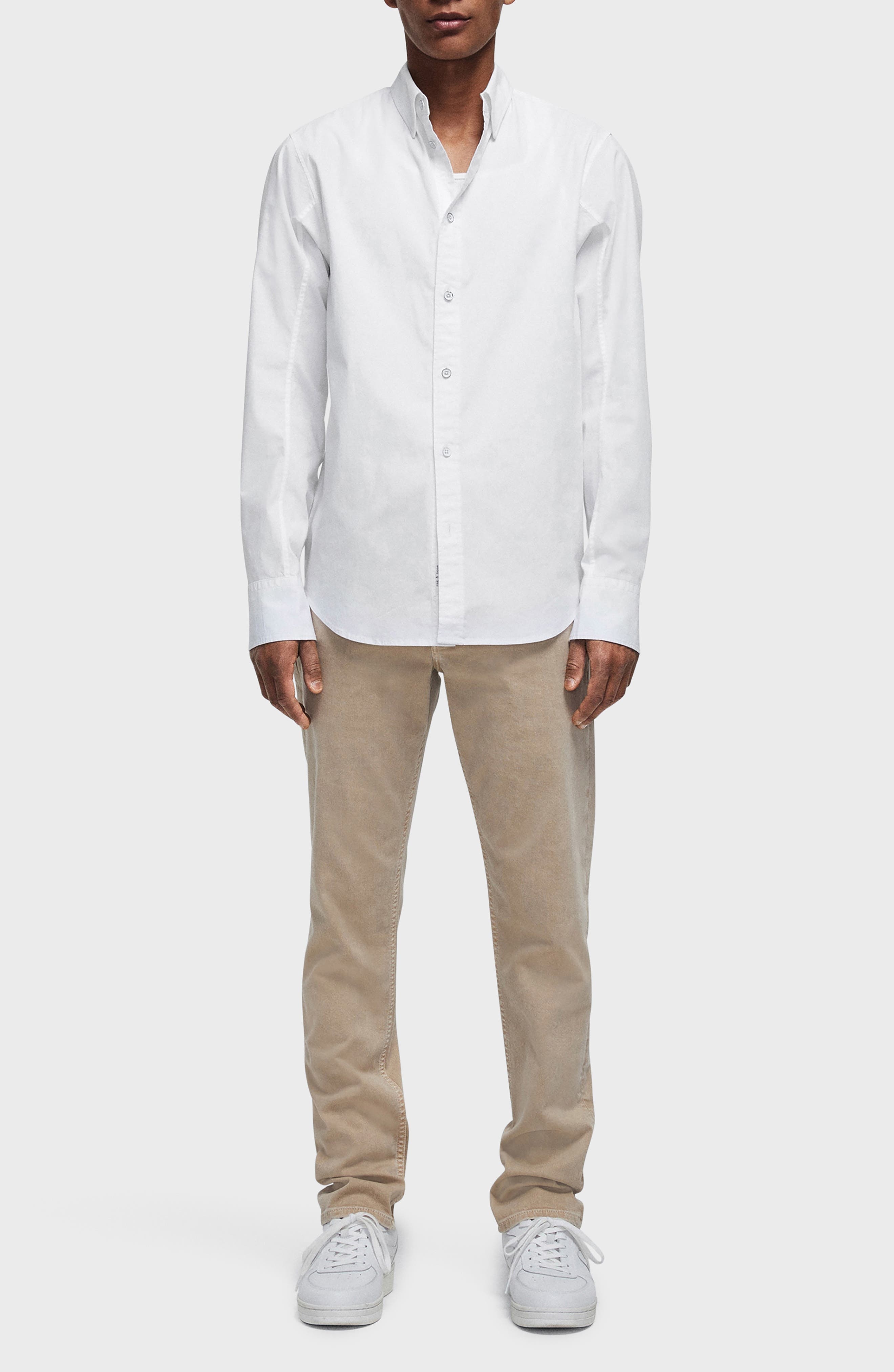 Fit One Zac Slim Fit Stretch Button-Up Shirt - 6